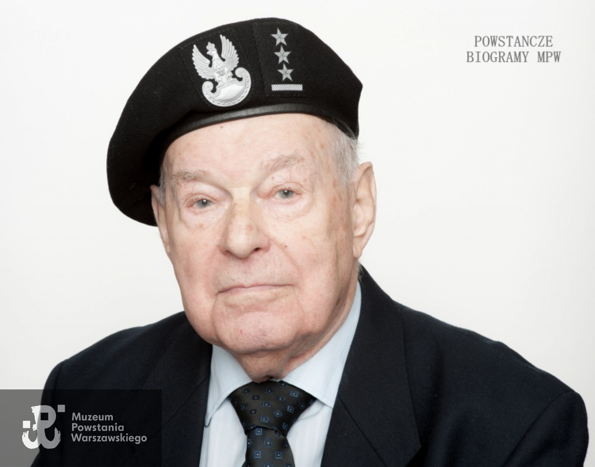 Zdjęcie z serii portretów Powstańców Warszawskich w ramach projektu "1944/70/2014" realizowanego przez grupę WWPHOTO dla uczczenia 70 rocznicy wybuchu Powstania Warszawskiego. Muzeum Powstania Warszawskiego, 22.07-04.08 2013.