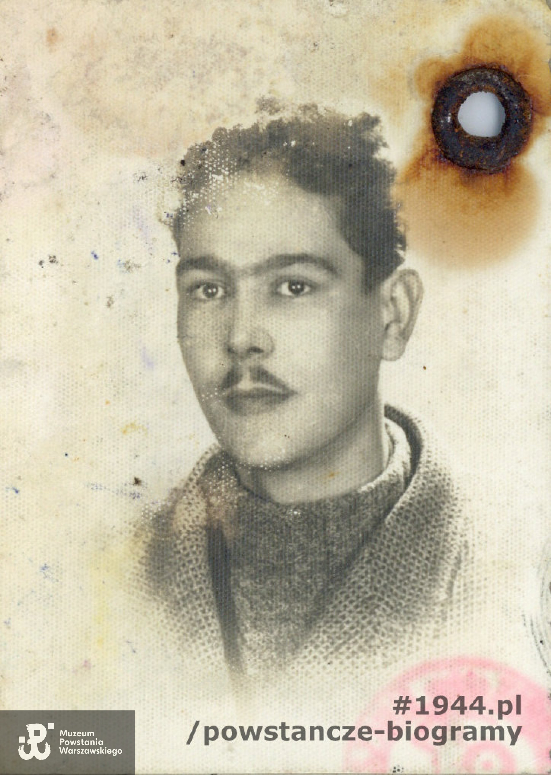 Ze zbiorów Muzeum Powstania Warszawskiego, sygn. P/9191/19 - materiały  przekazane przez żonę, p. Zofię Seniów-Wiśniewską