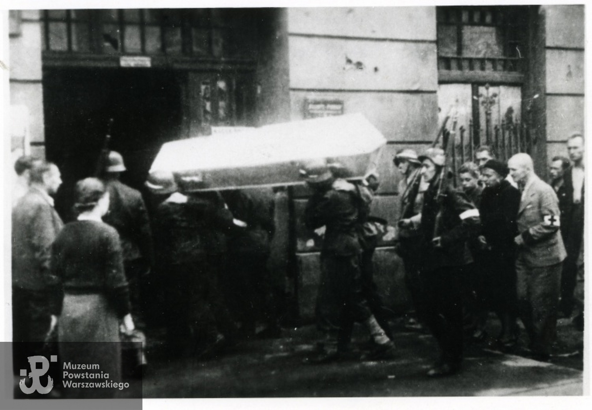 Pogrzeb "Antka Rozpylacza". Fot. z archiwum Zofii Machowskiej.