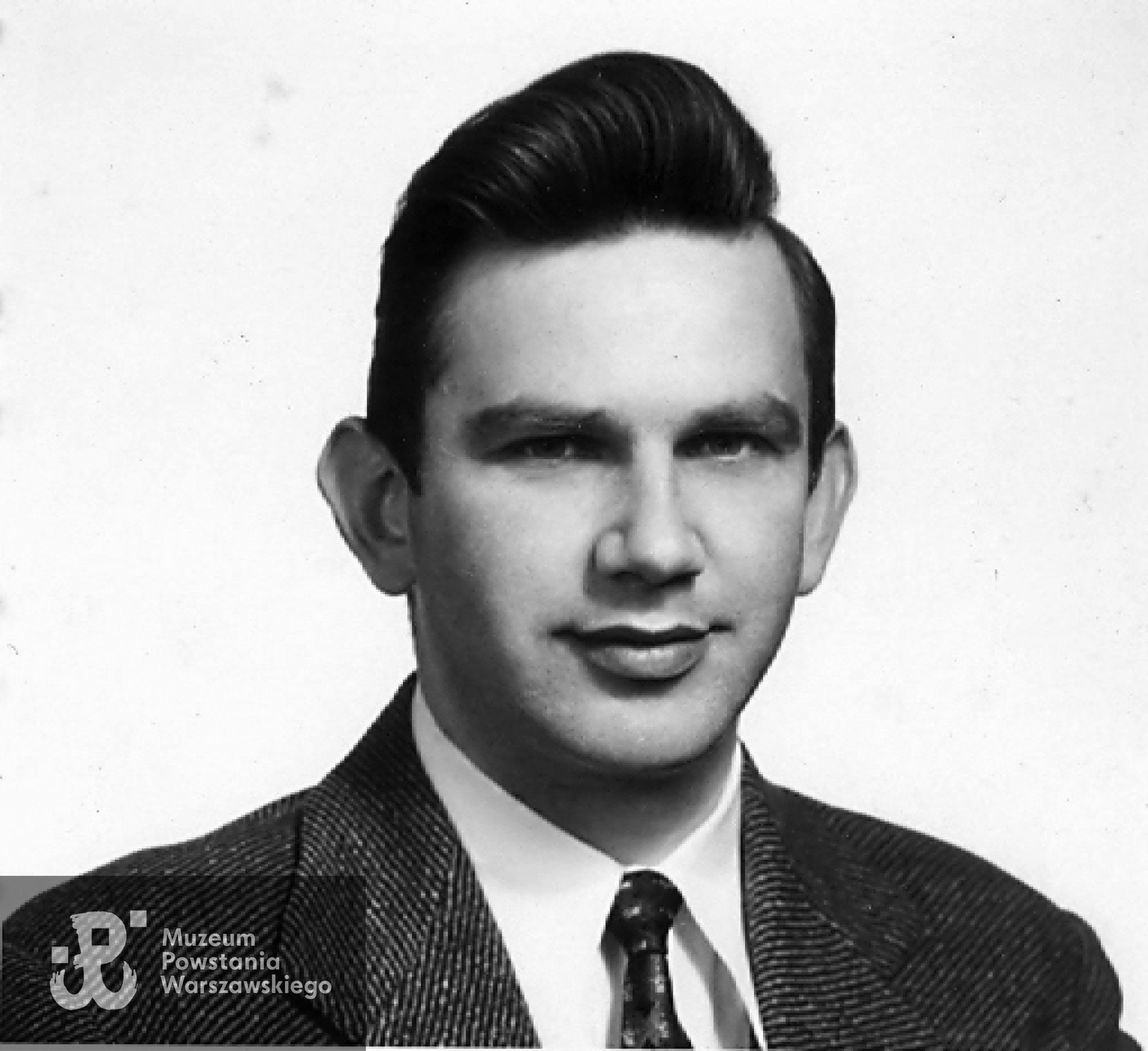 Dionizy Piotr Mazur fotografia z około 1950 roku.