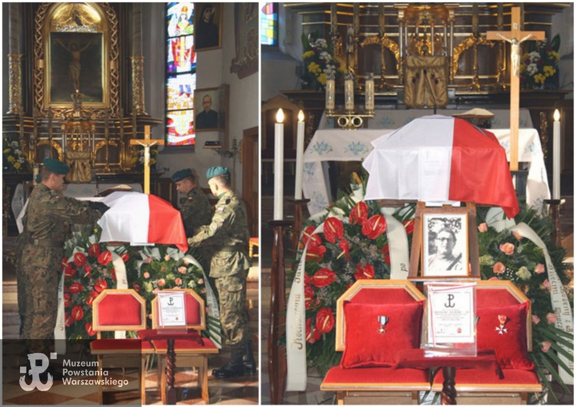 Msza żałobna w kościele parafialnym w Gorzkowie, 16 sierpnia 2013 r.