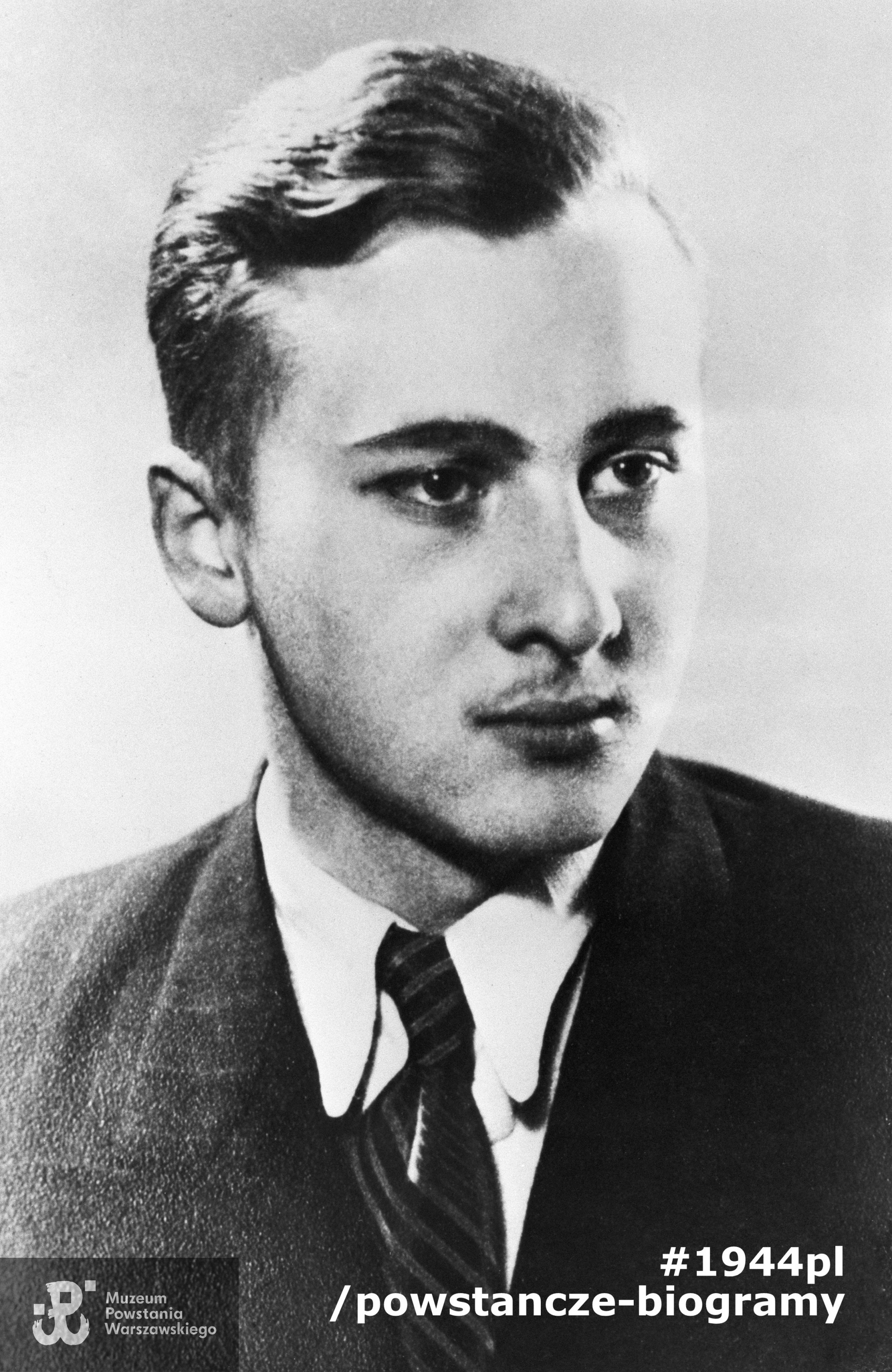 Janusz Grzymałowski ps. „Wrzecień” (1922-1944). Fot. ze zbiorów Muzeum Powstania Warszawskiego - batalion „Zośka"