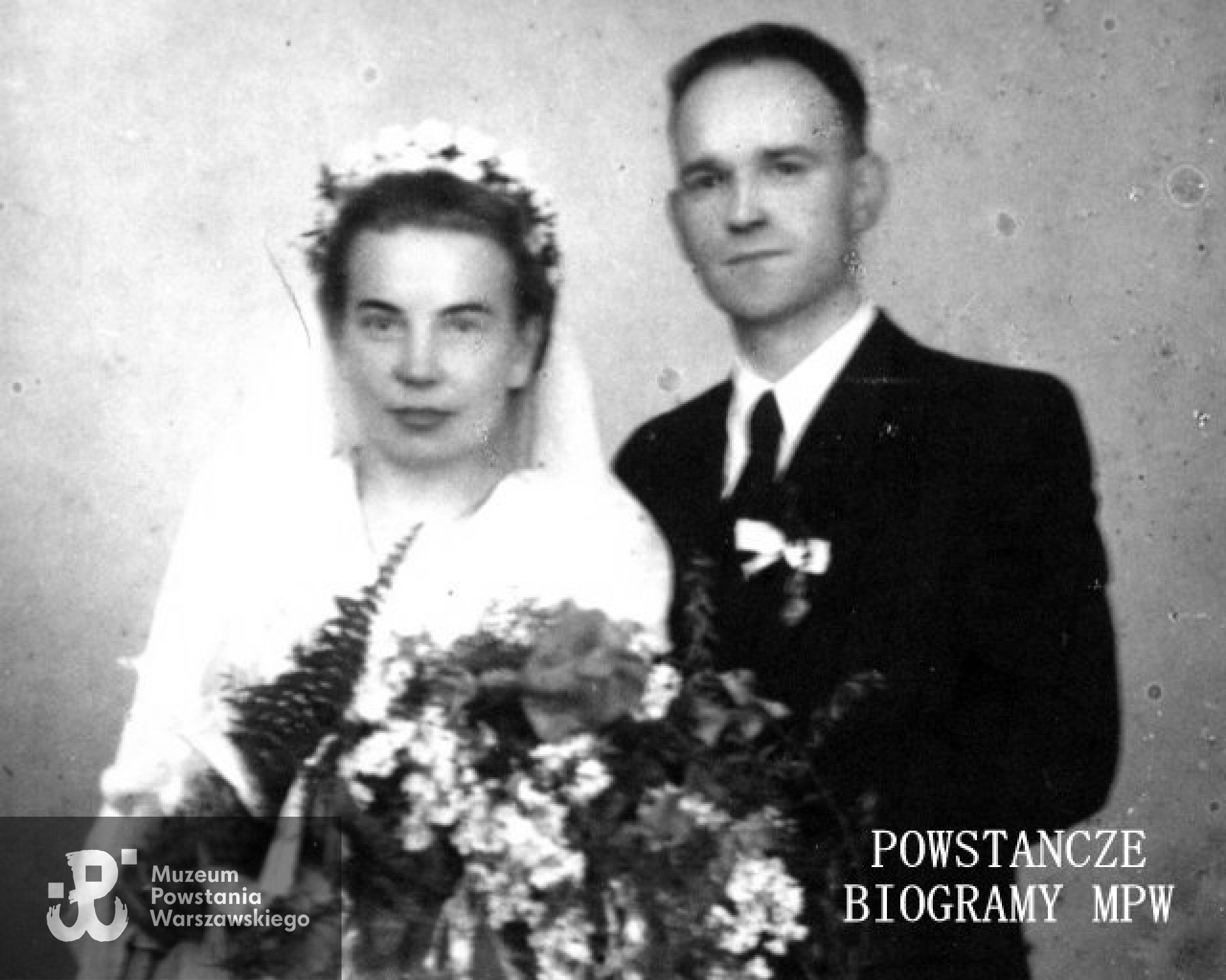 Zdzisław Zylla wraz z małżonką Stefanią z domu Seidler. Fot. z archiwum rodzinnego. Udostępnił Leopold Tupalski