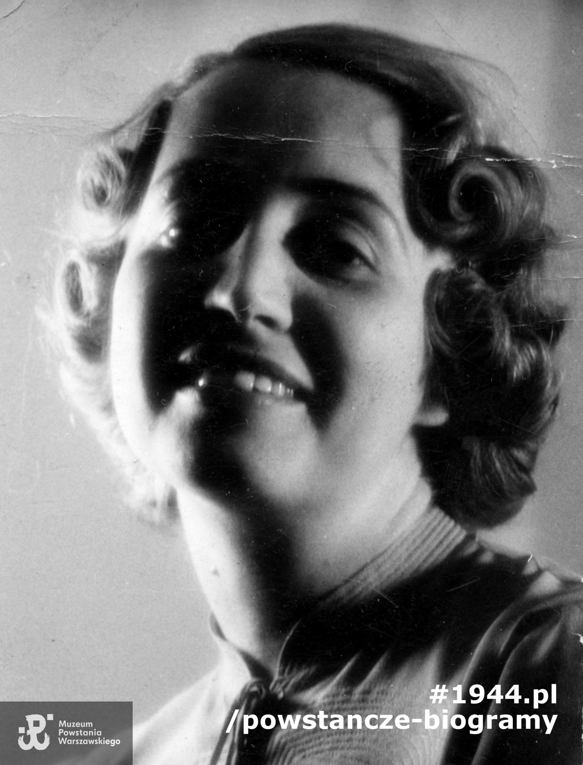 Jolanta Kalpas, lata 30-te XX W. Fot. udostępnił p. Bogdan Filipowicz