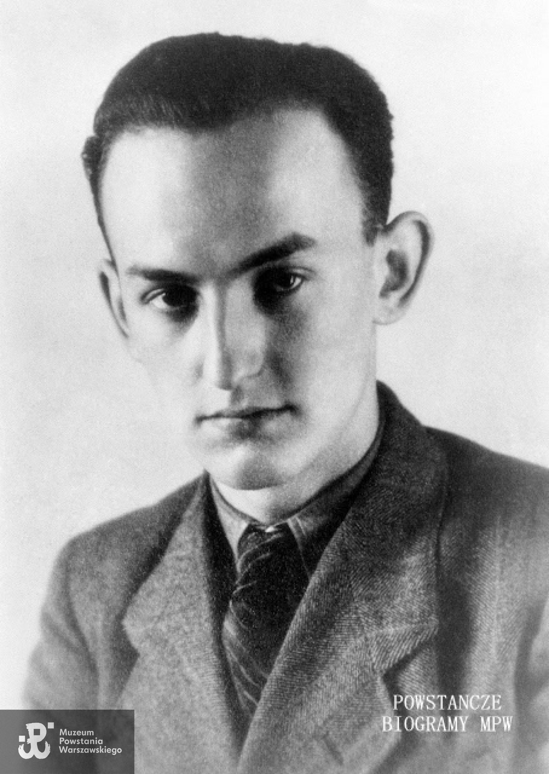 Ryszard Klauze "Rysiek" (1923-1944). Fot. AR MPW