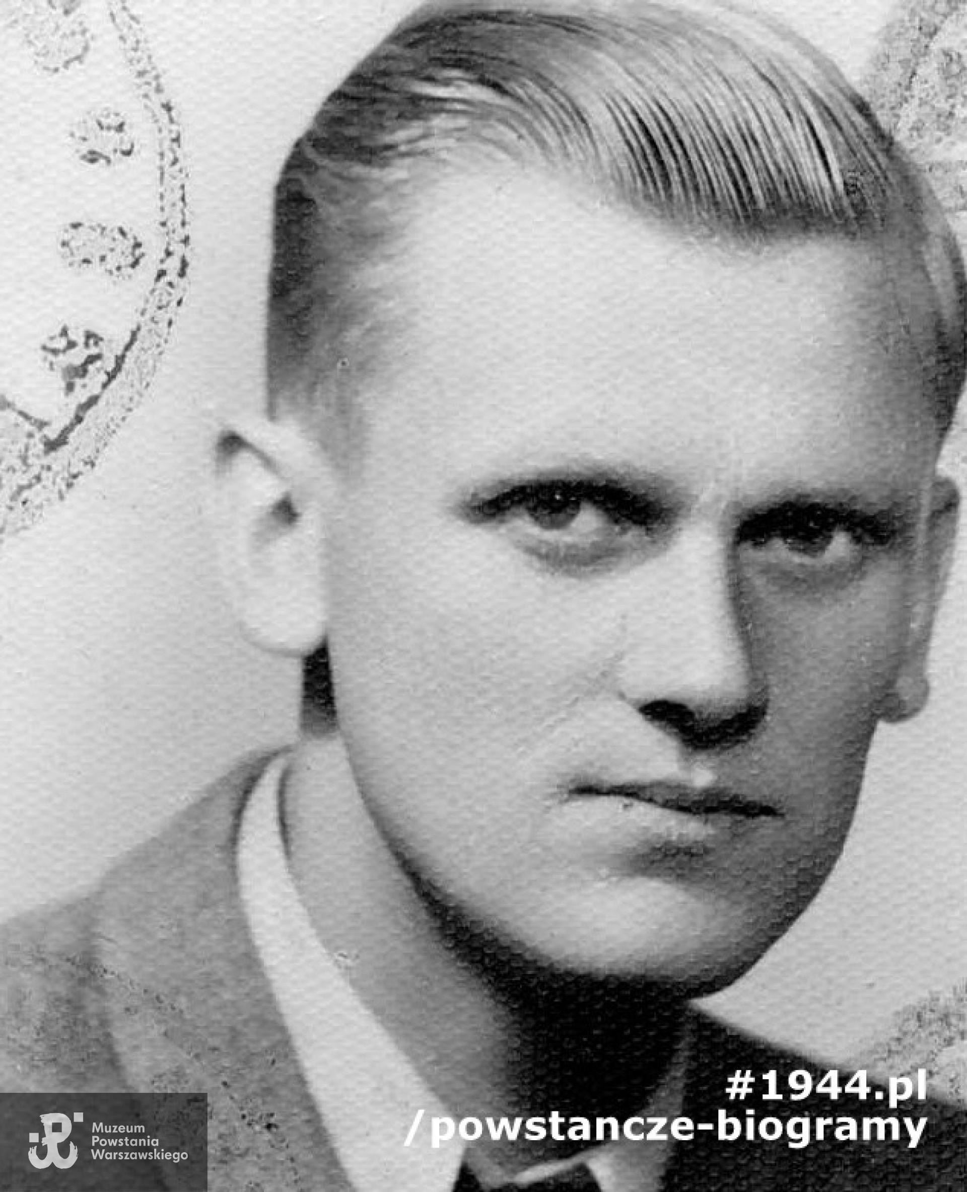 plut. Stanisław Gołowicz ps. "Blendas" (1920-1969).  Fot. z archiwum rodzinnego, obecnie w zbiorach MPW, sygn. P/8782/17, dar Marii Adamskiej