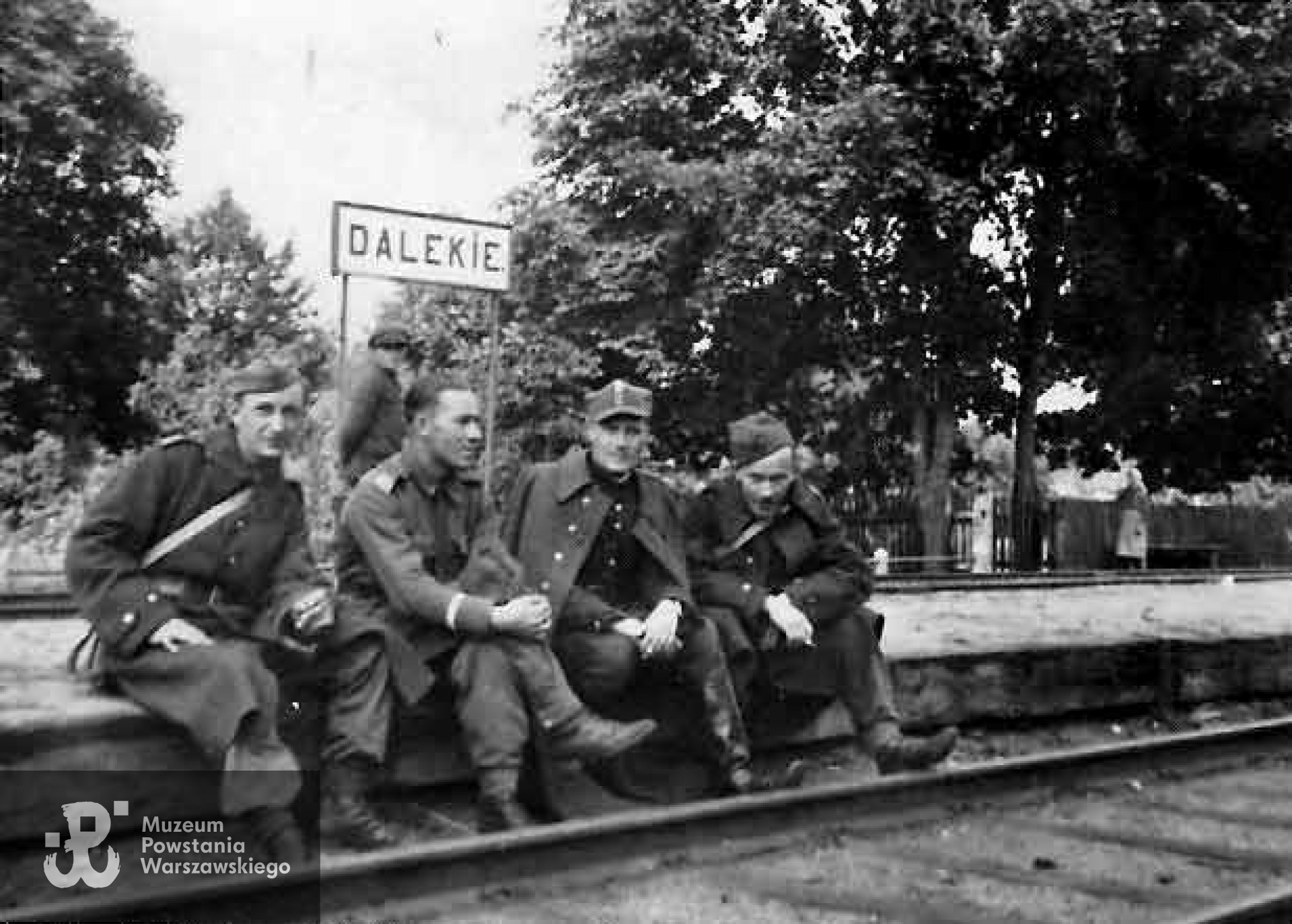 Ćwiczenia - odpoczynek na stacji Dalekie (rok nieustalony)