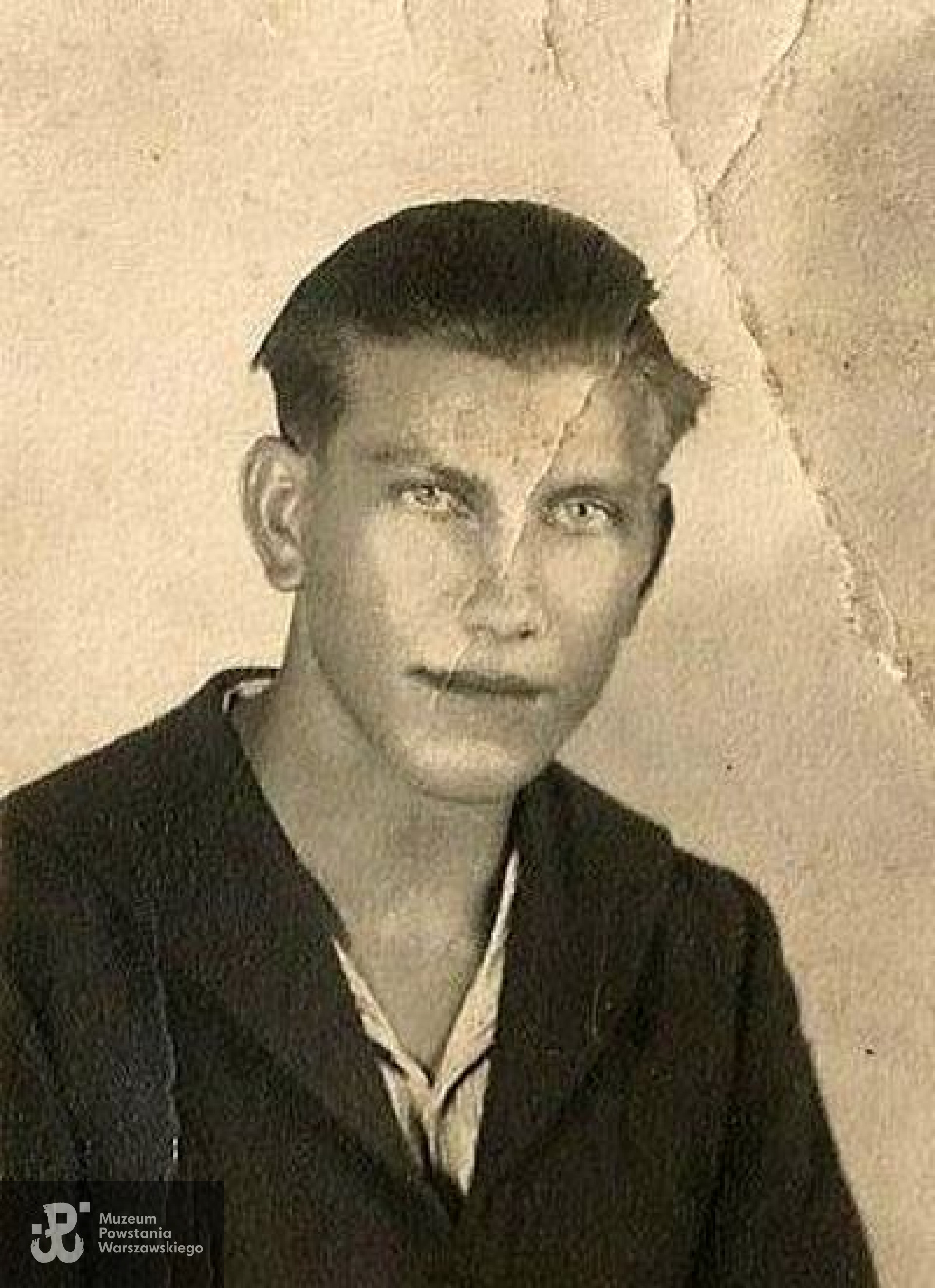 Marceli Nowicki "Blondynek" (1923-1944) . Fot. Łukasz Biełusz - archiwum rodzinne.