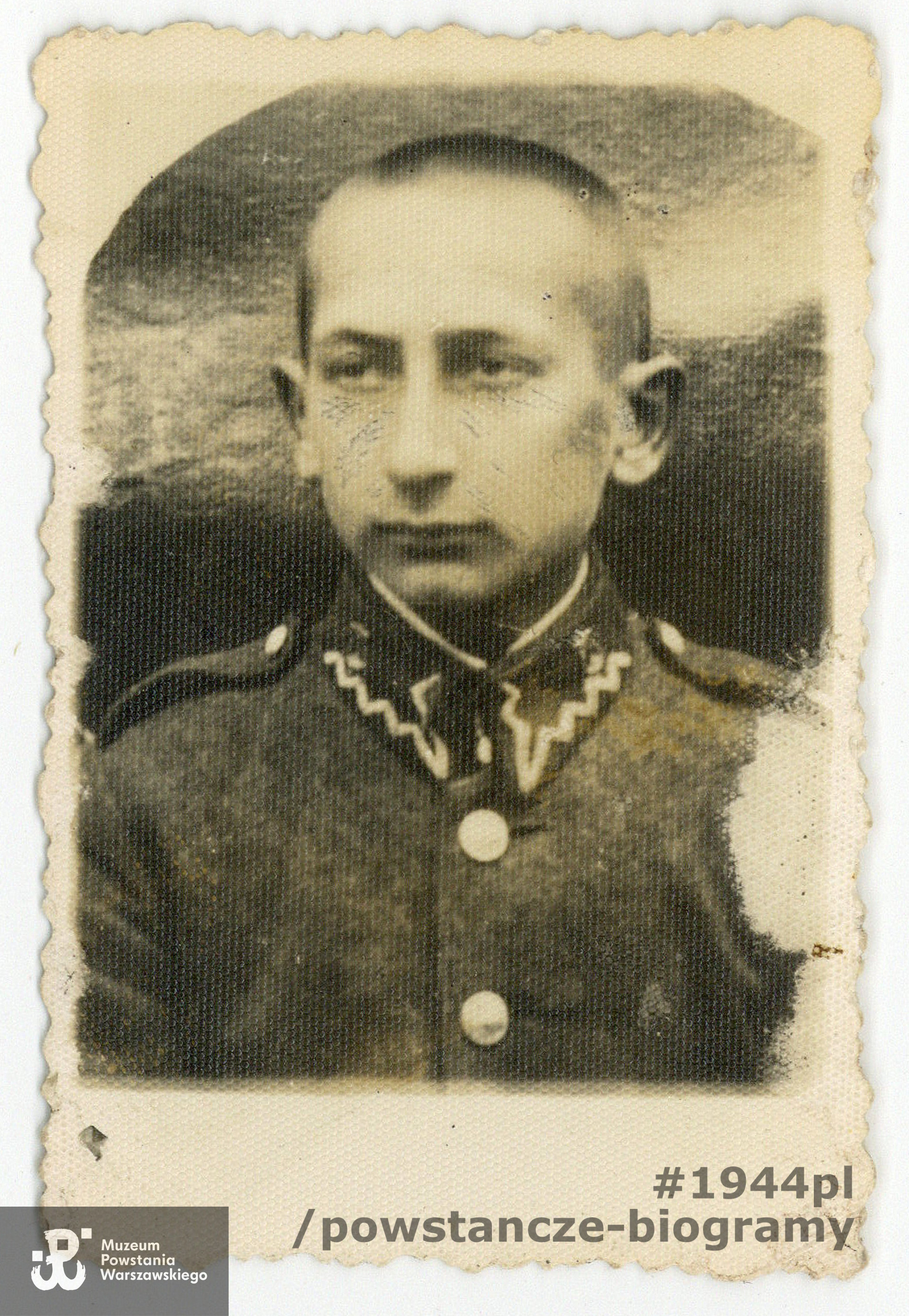 Włodzimierz Bieżan jako orkiestrant WP  w latach 30-tych. Fot. z archiwum rodzinnego, dzięki uprzejmości p. Ewy Bieżan