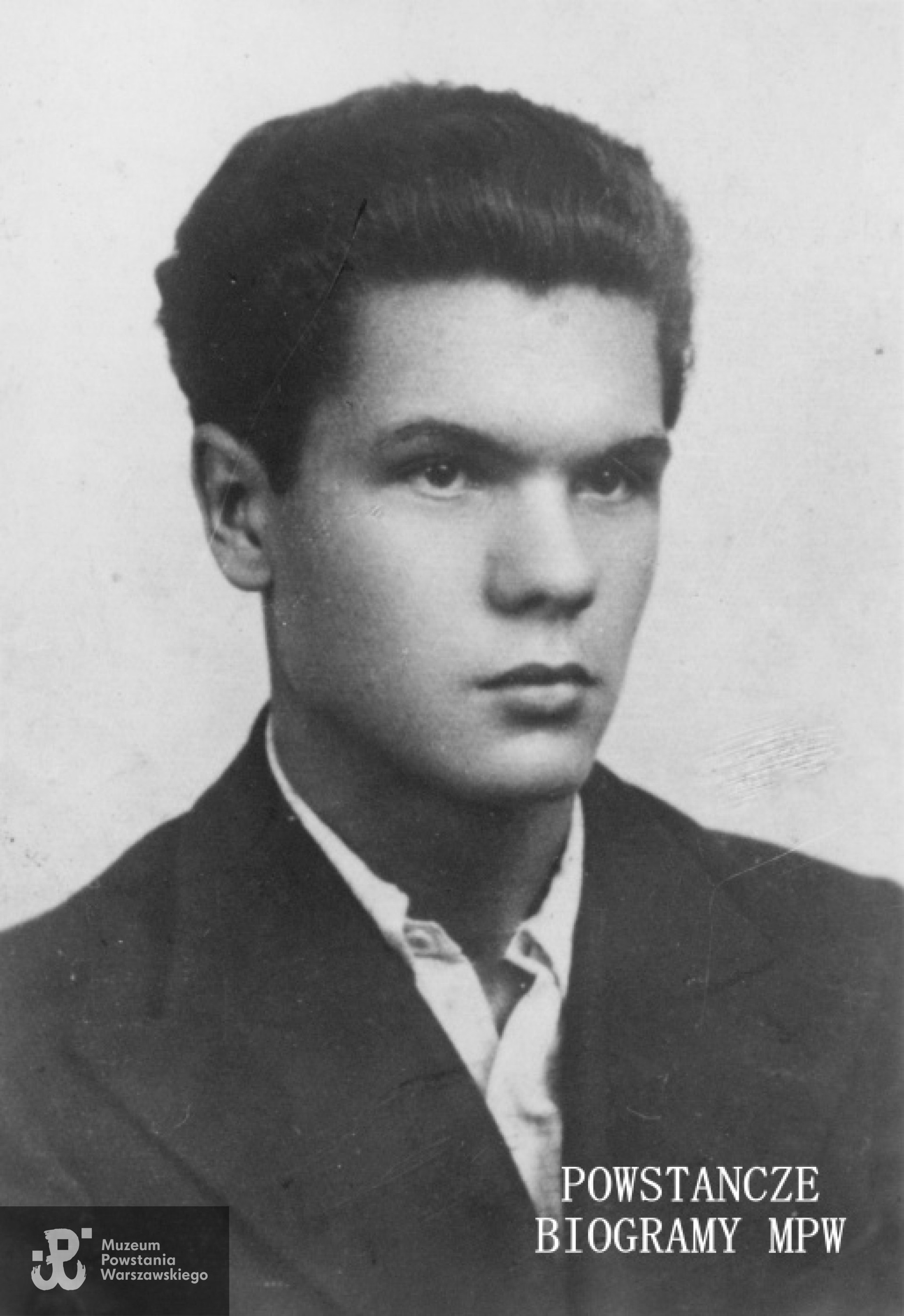 Ryszard Piotr Pecarz (1922-1944) Fot. z archiwum rodzinnego Ewy Wikarek z domu Pecarz