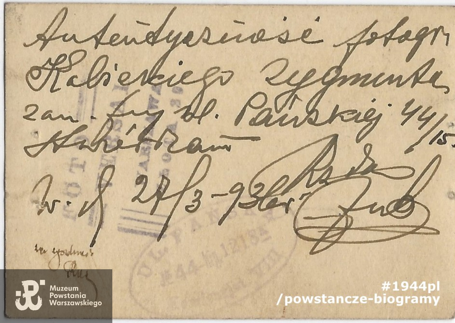 Fot. ze zbiorów rodzinnych udostępniła p. Marzena Pytlak - Piesiur