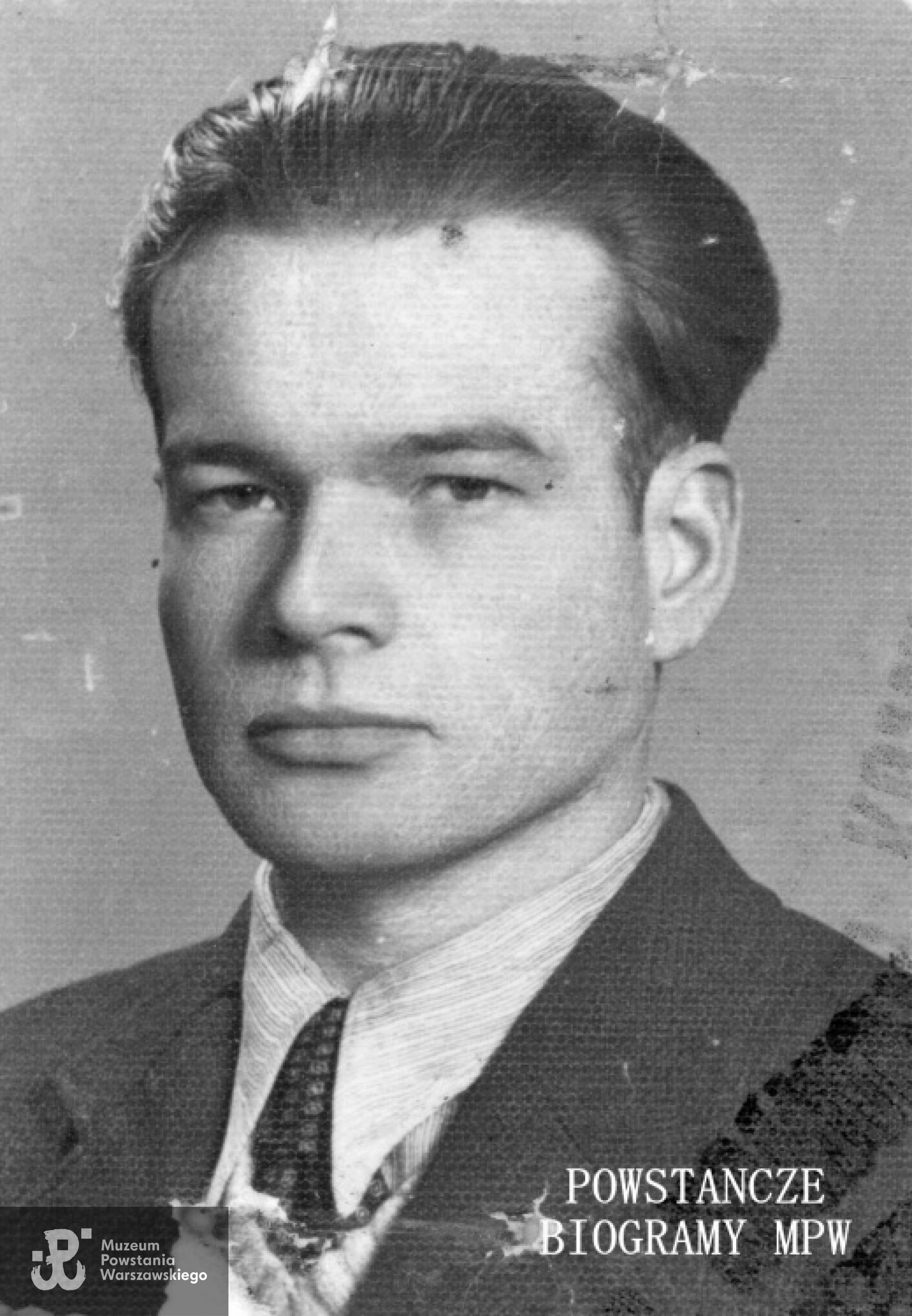 Jan Sochaczewski ps. "Korwin". Fot. ze zbiorów Muzeum Powstania Warszawskiego, sygn. MPW-IP/4163