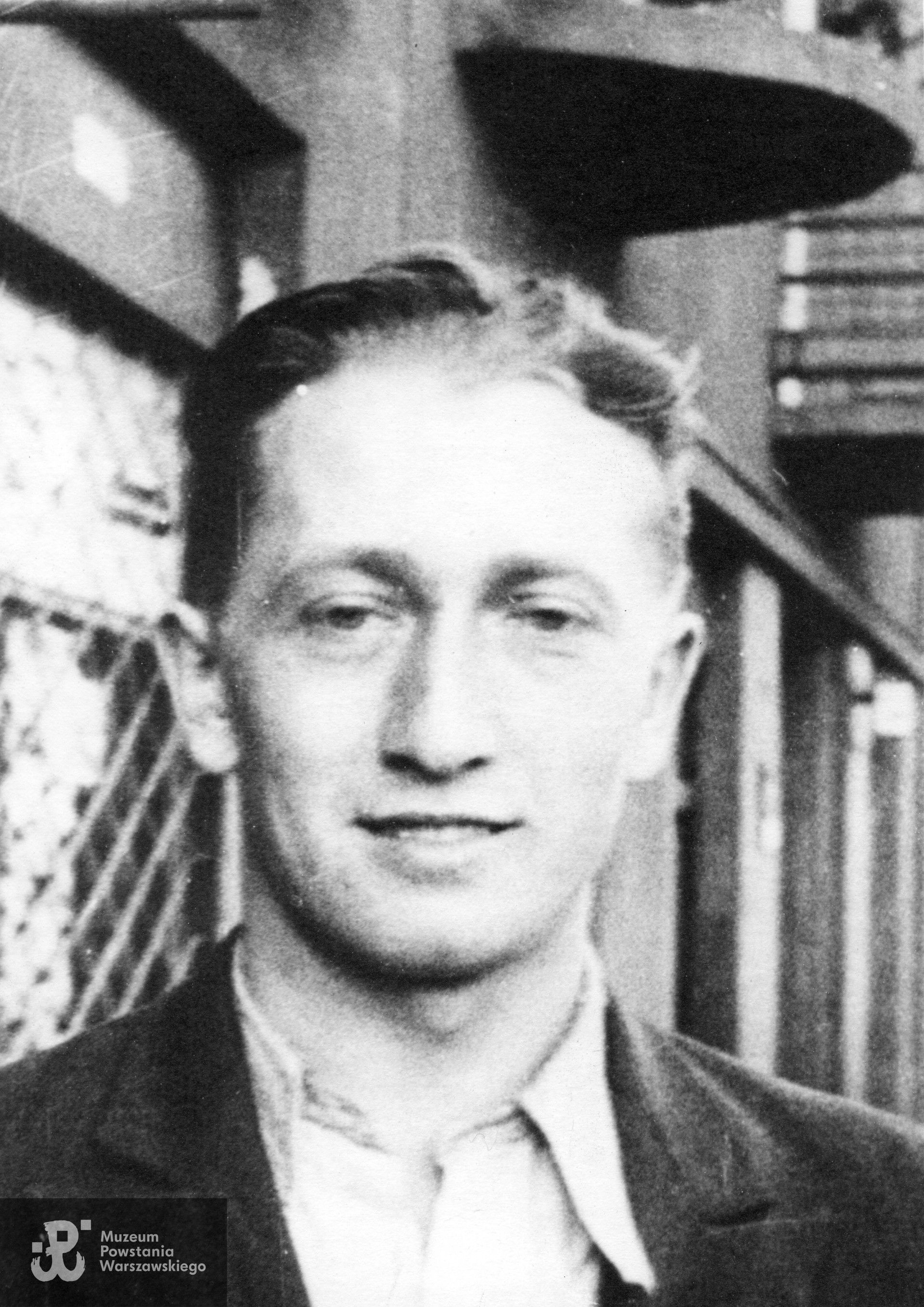 Henryk Kranich  "Zgrzyt" (1922-1989). Fot.ze zbiorów Muzeum Powstania Warszawskiego - zbiór WIEPW