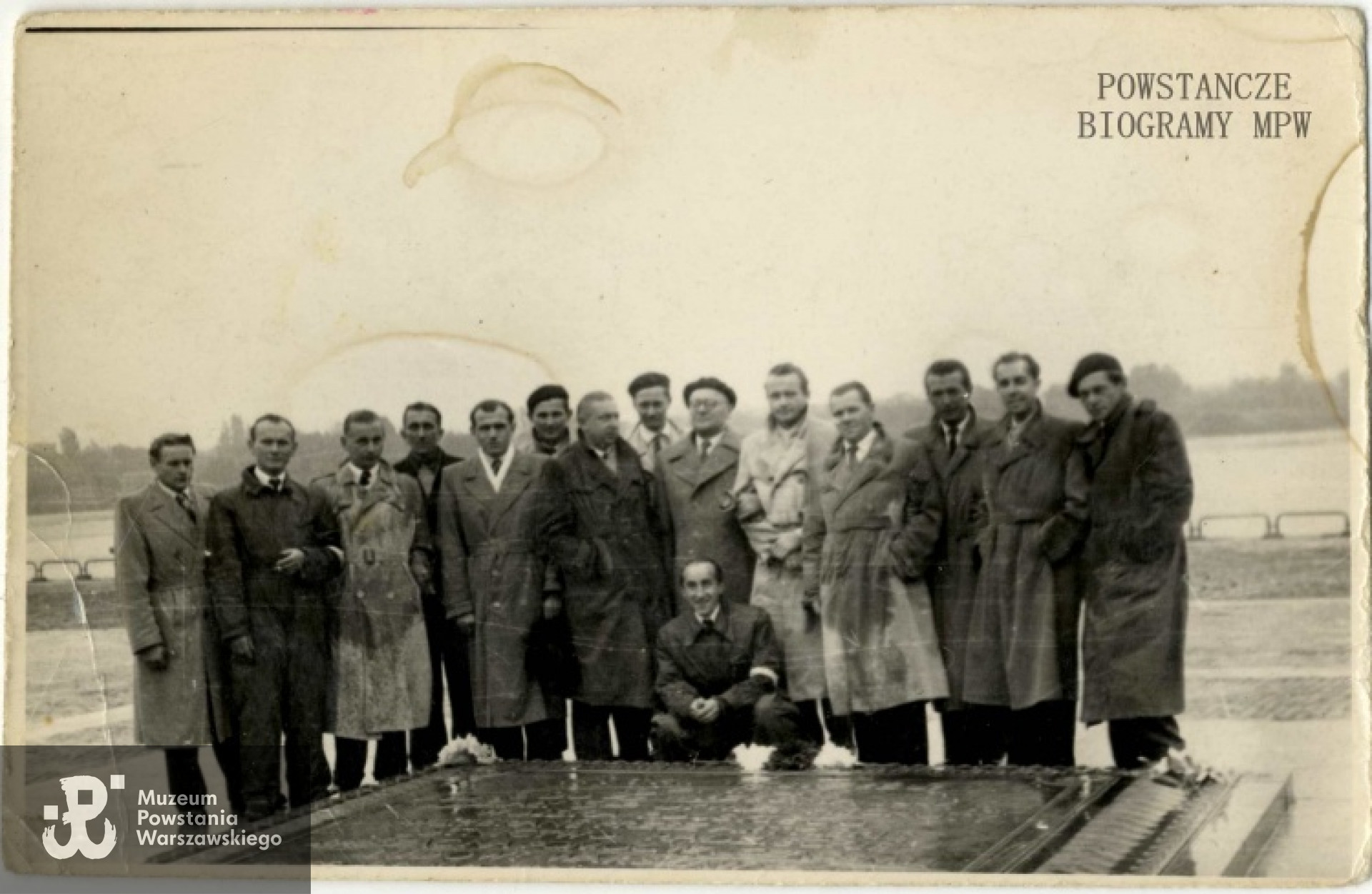 Spotkanie rocznicowe żołnierzy plutonu 1140 przy Płycie Czerniakowskiej na Solcu.