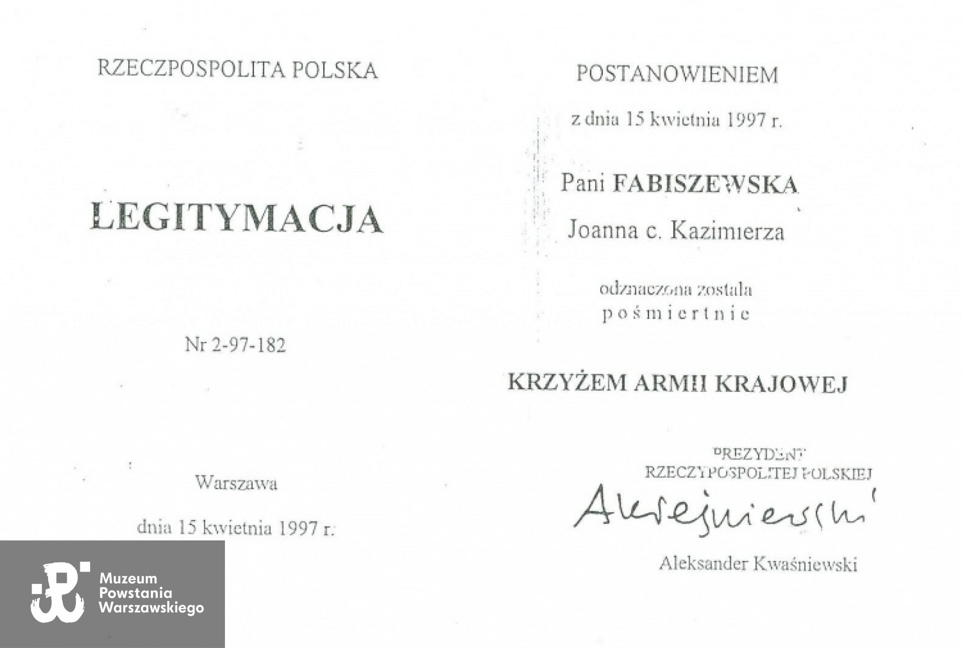 Ze zbiorów MPW, udostępnił p. Andrzej Składanek