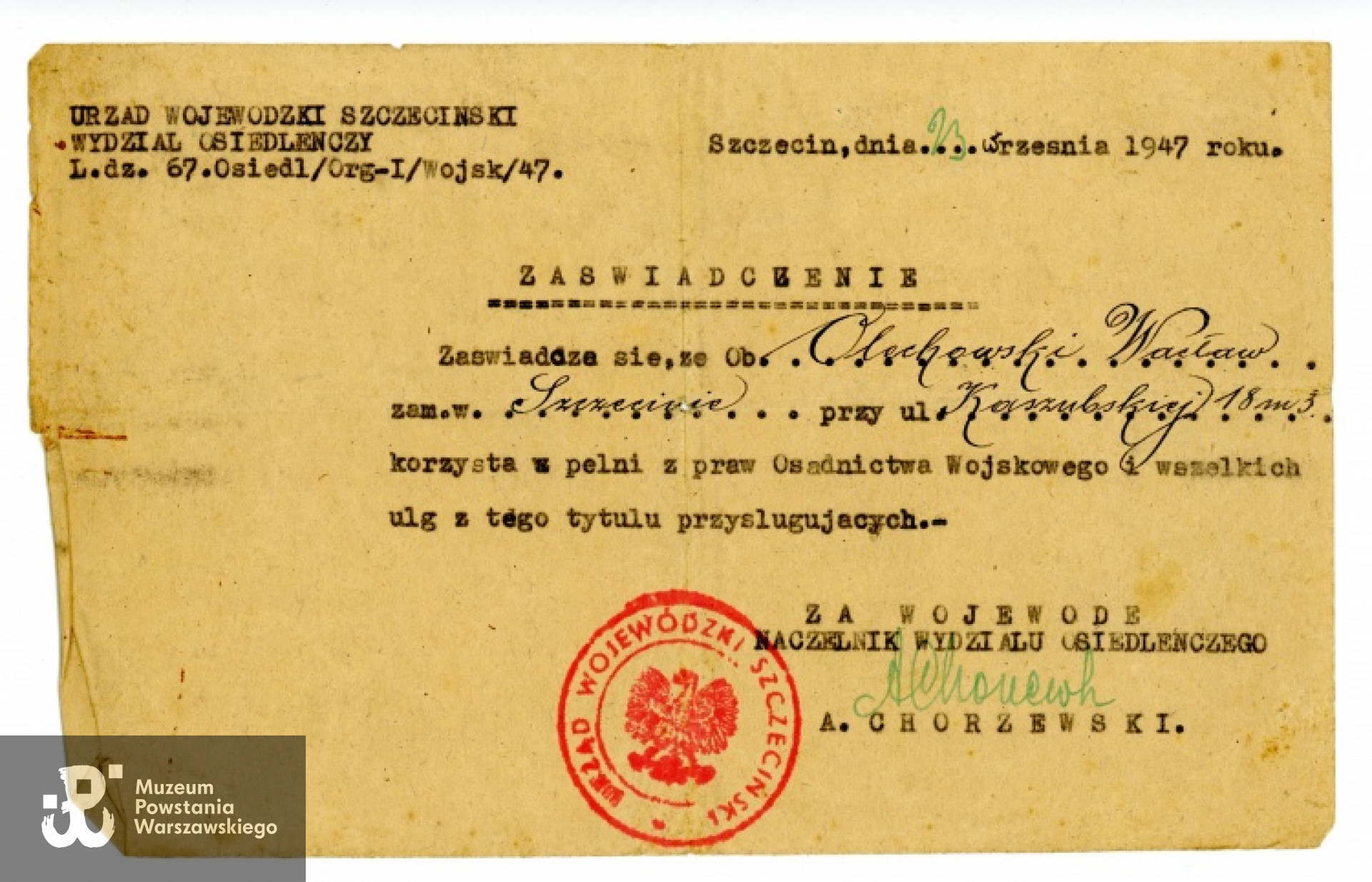Z archiwum rodzinnego Michała Łukaszczyka