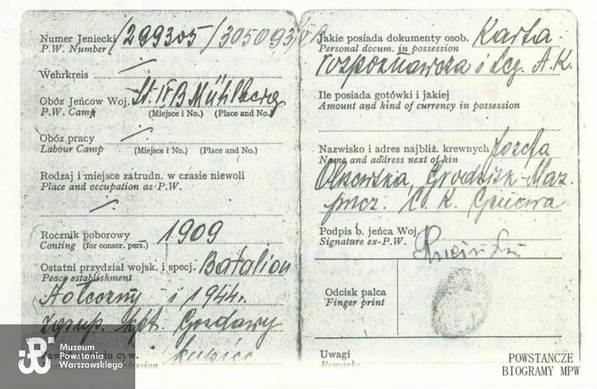 Fot. archiwum rodzinne / MPW