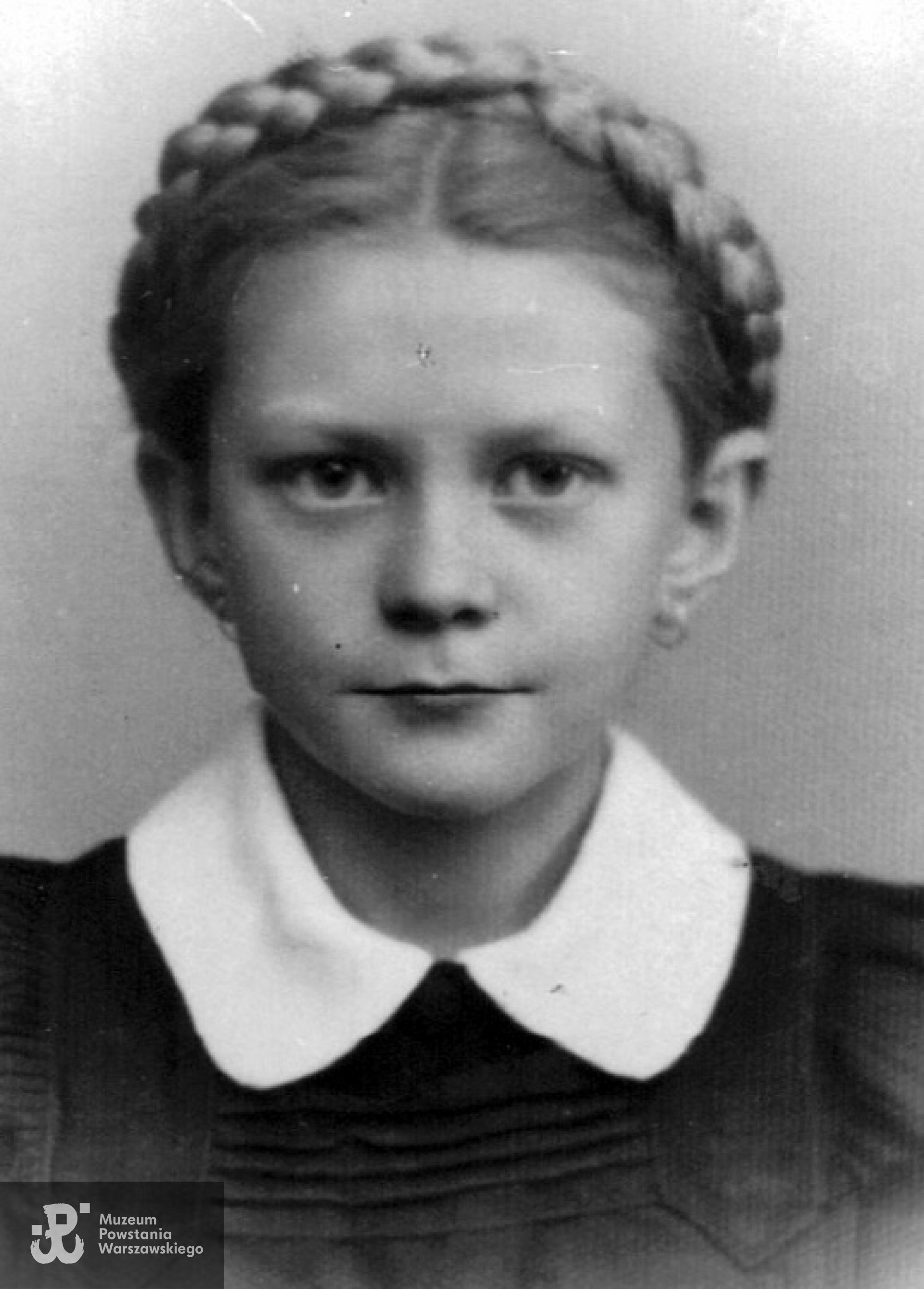 Stefania Biała - Mackiewicz. Zdjęcie z 1944 roku. Fot. ze zbiorów Marka Czerwińskiego.