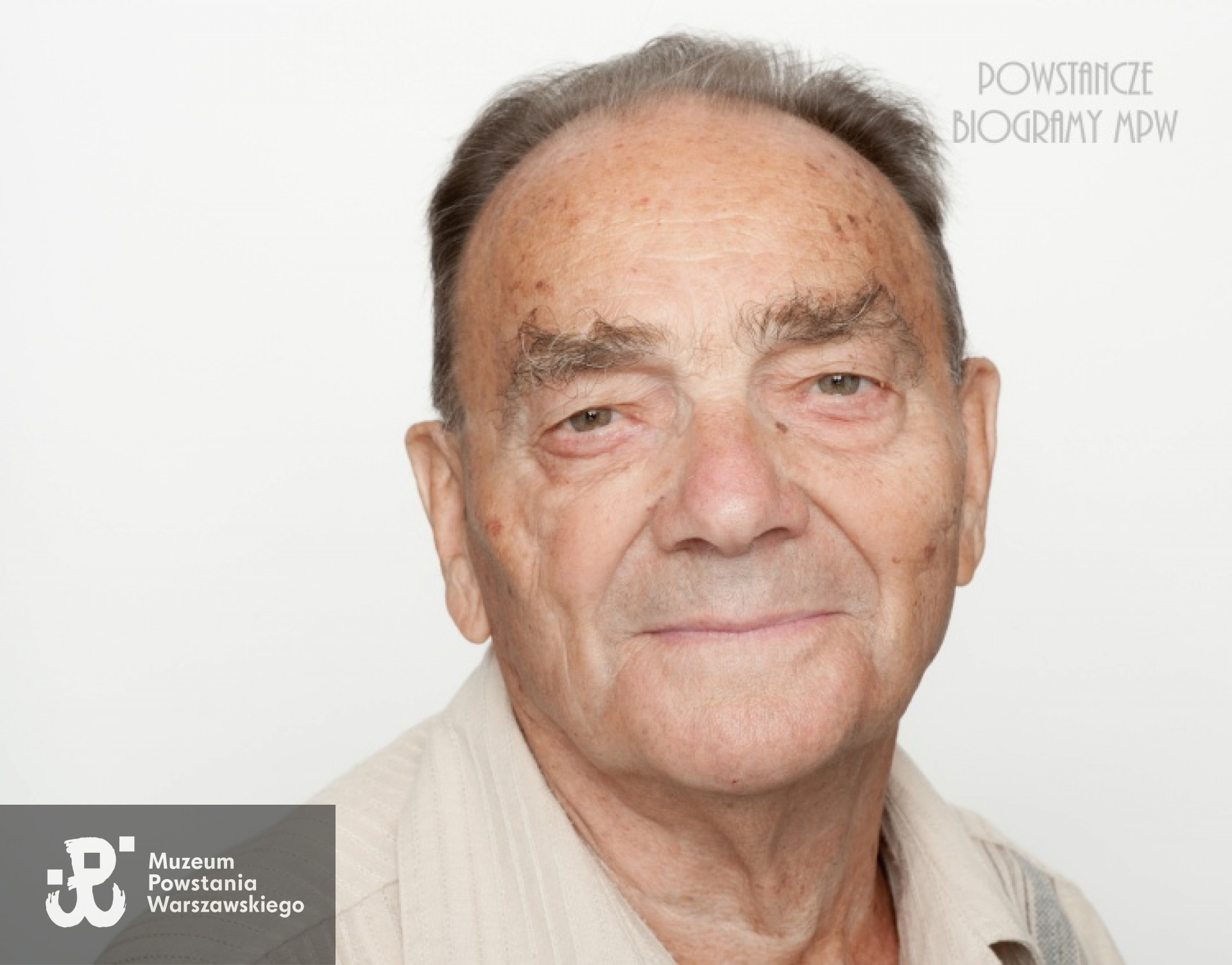 Zdjęcie z serii portretów Powstańców Warszawskich w ramach projektu "1944/70/2014" realizowanego przez grupę WWPHOTO dla uczczenia 70 rocznicy wybuchu Powstania Warszawskiego. Muzeum Powstania Warszawskiego, 22.07-04.08 2013.