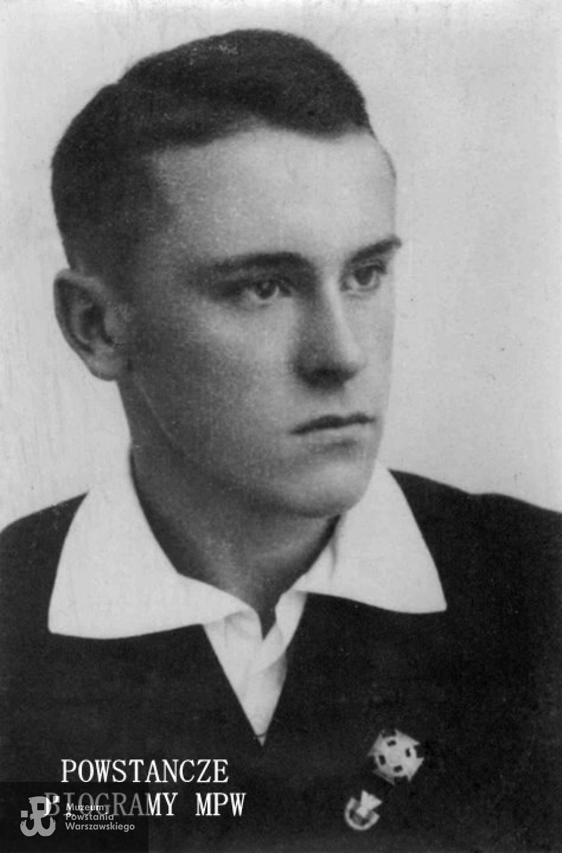 Zygmunt Bączkowski ps. "Lotnik", "Zyga" (1921-1944). Fot. udostępnił p. Wojciech Mokwa