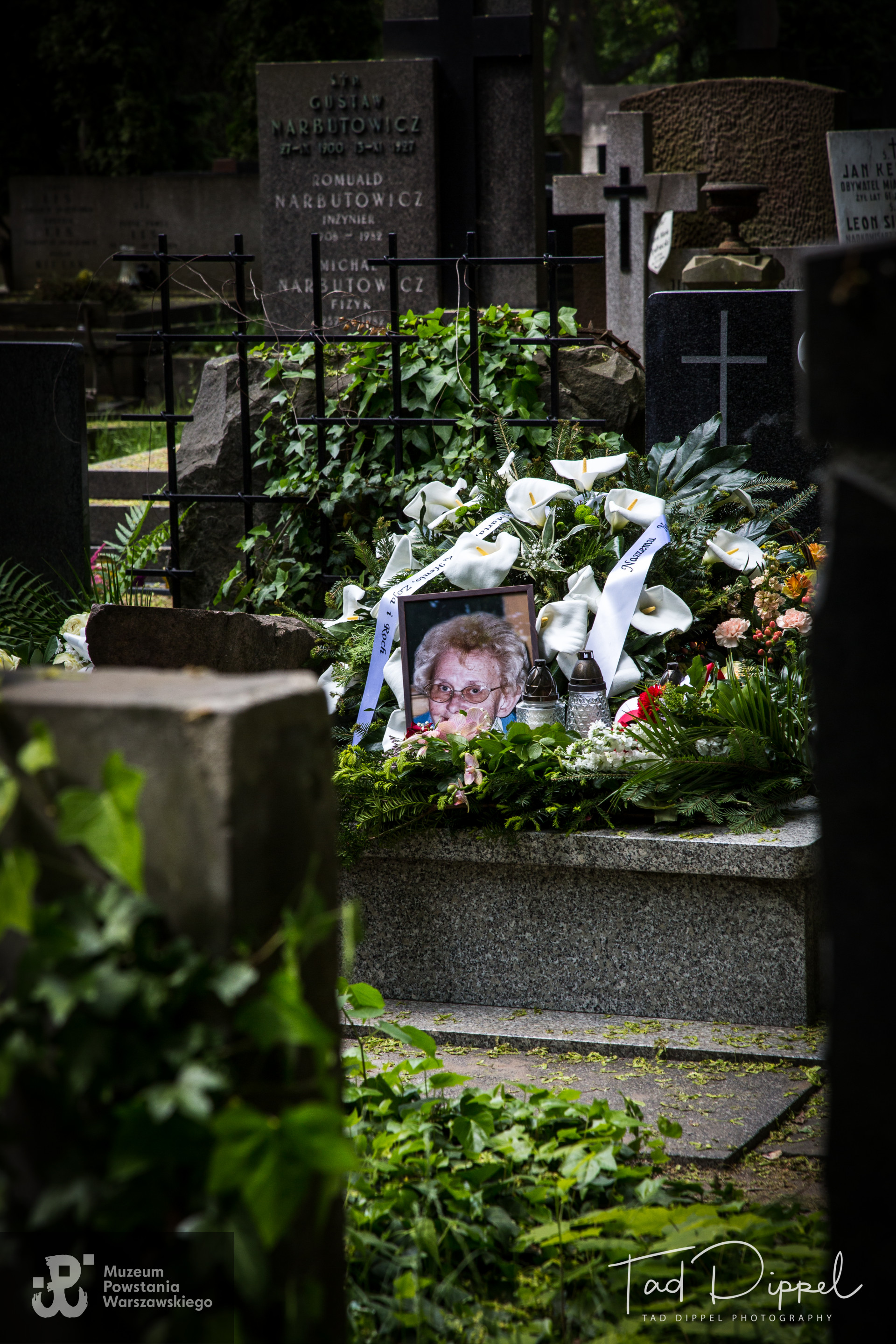 Pogrzeb Pani Jadwigi Dippel-Bossowskiej  na Starych Powązkach, 20.05.2022 r.  Fot.  wykonał i udostępnił p. Tadeusz Dippel