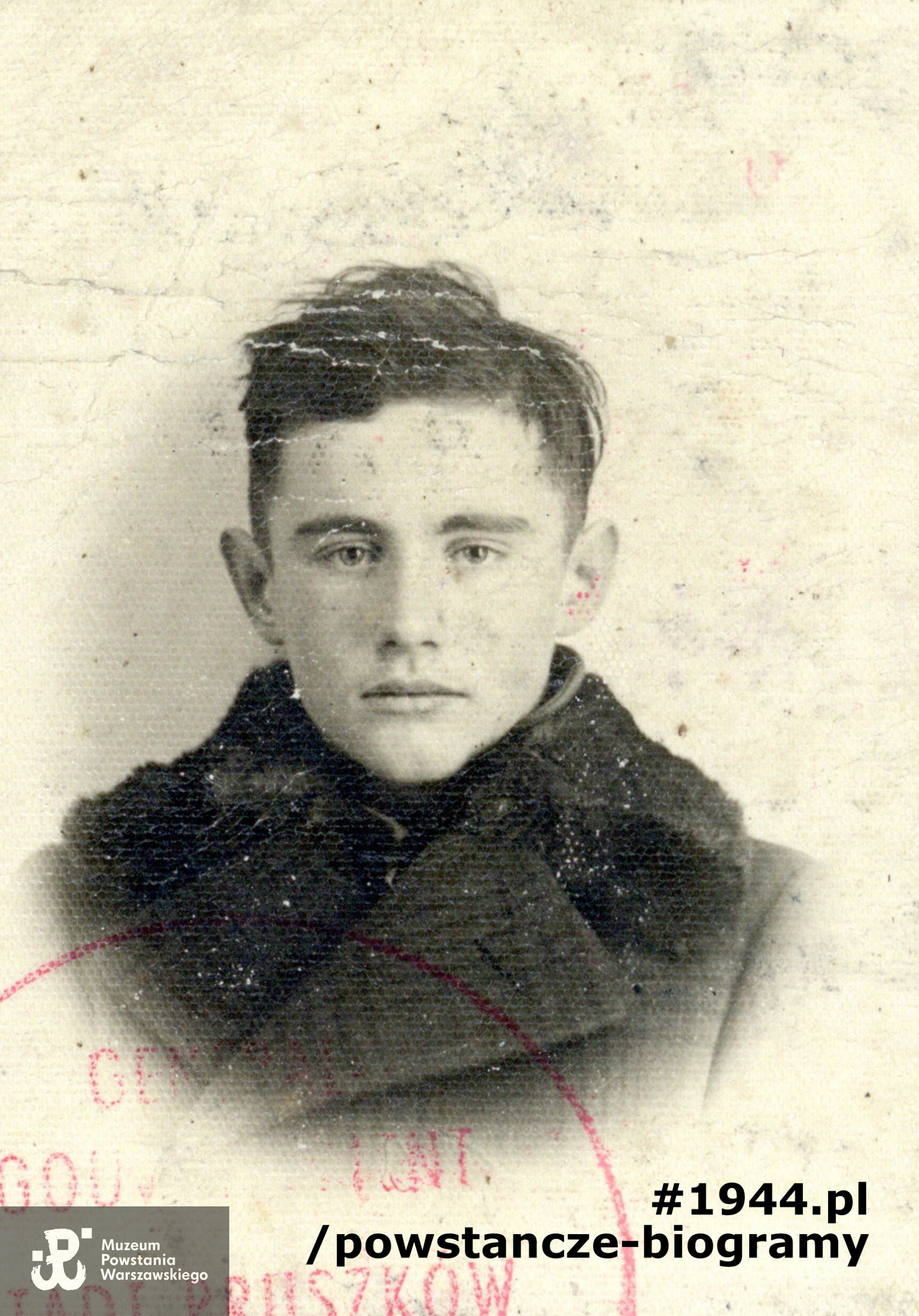 Fot. z dokumentów z okresu okupacji niemieckiej. Ze zbiorów Muzeum Powstania Warszawskiego, sygn. P/4991/06, dar p. Wojciecha Marcinkiewicza