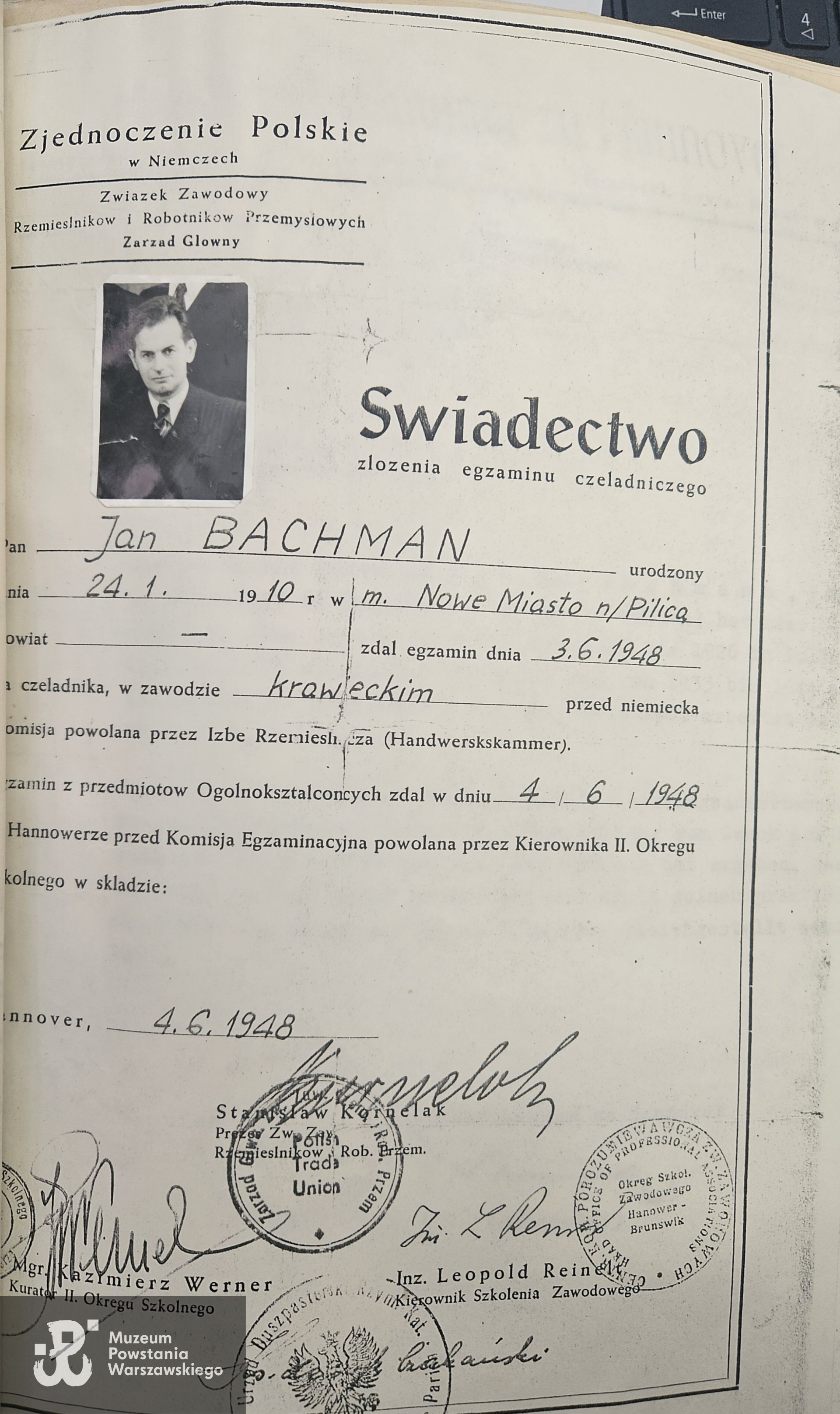 Skan udostępniony przez Przemysława Prekiela