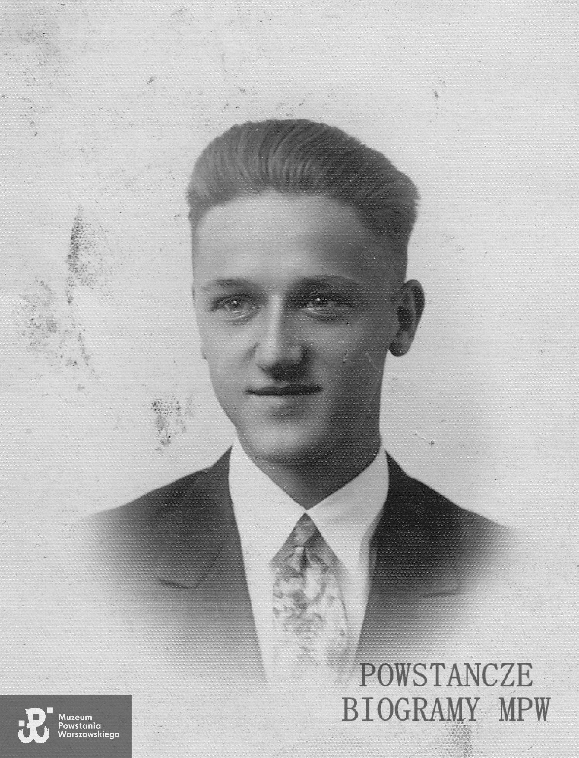 Edward Zenon Styś ps. "Leszczyc" (1910-1944). Fot. udostępnił Maciej Głowala-Słupiński