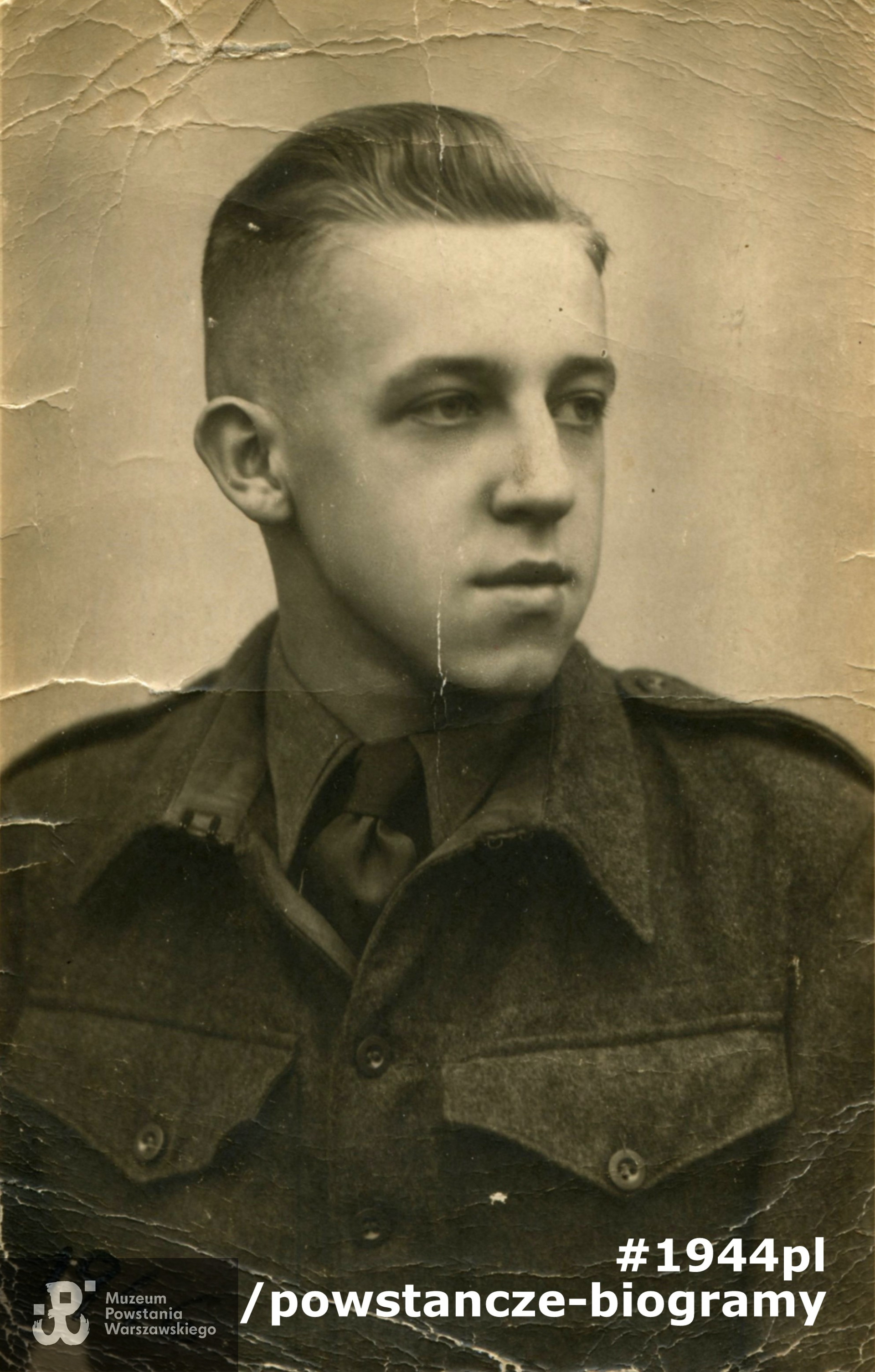 Kazimierz Styczyński w 1946 roku. Fot. z archiwum rodzinnego p. Kazimierza Styczyńskiego