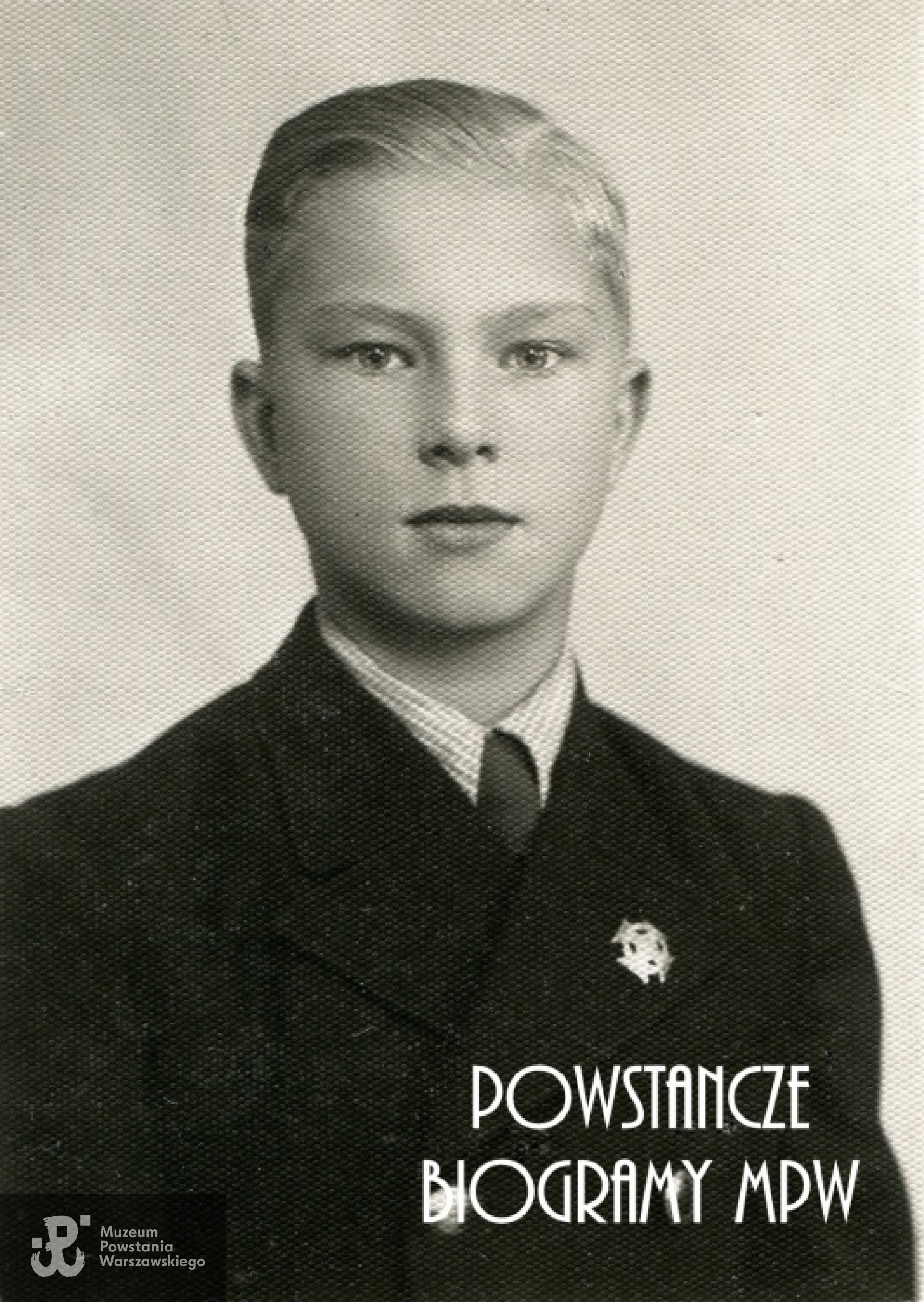 kpr. Jerzy Łukoski "Żereń" (1926-1992). Fot. udostępnione przez Andrzeja Urbańca