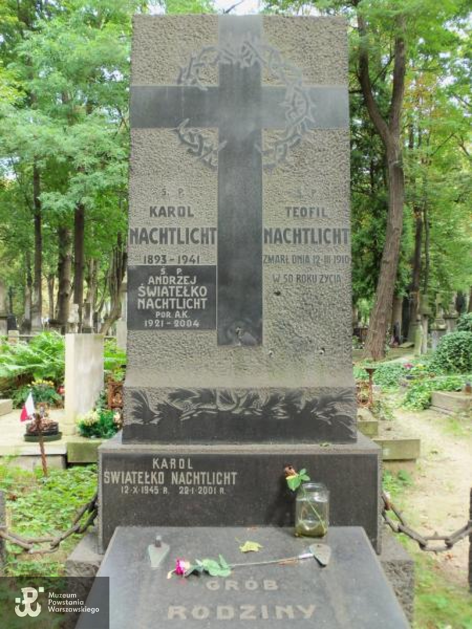 Cmentarz Powązkowski w Warszawie (Stare Powązki), kwatera 72, rząd 3, grób 28