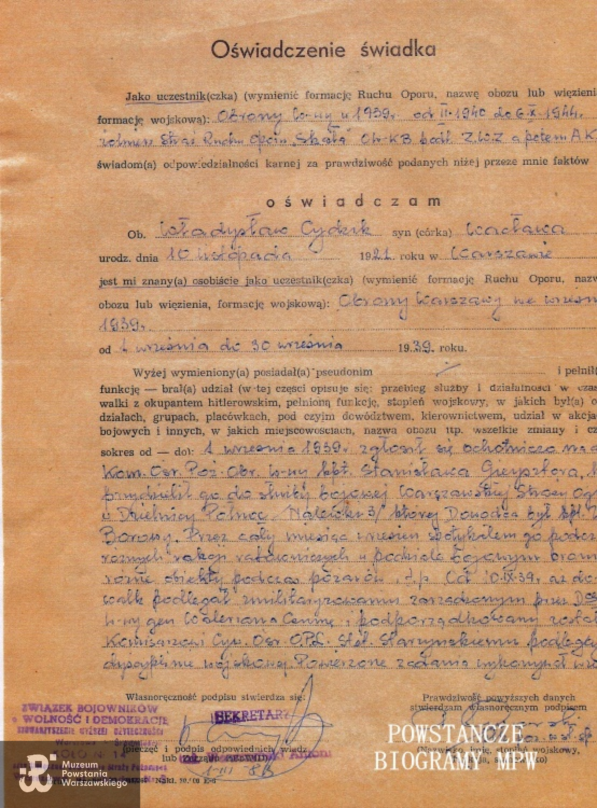 Fot. archiwum rodzinne