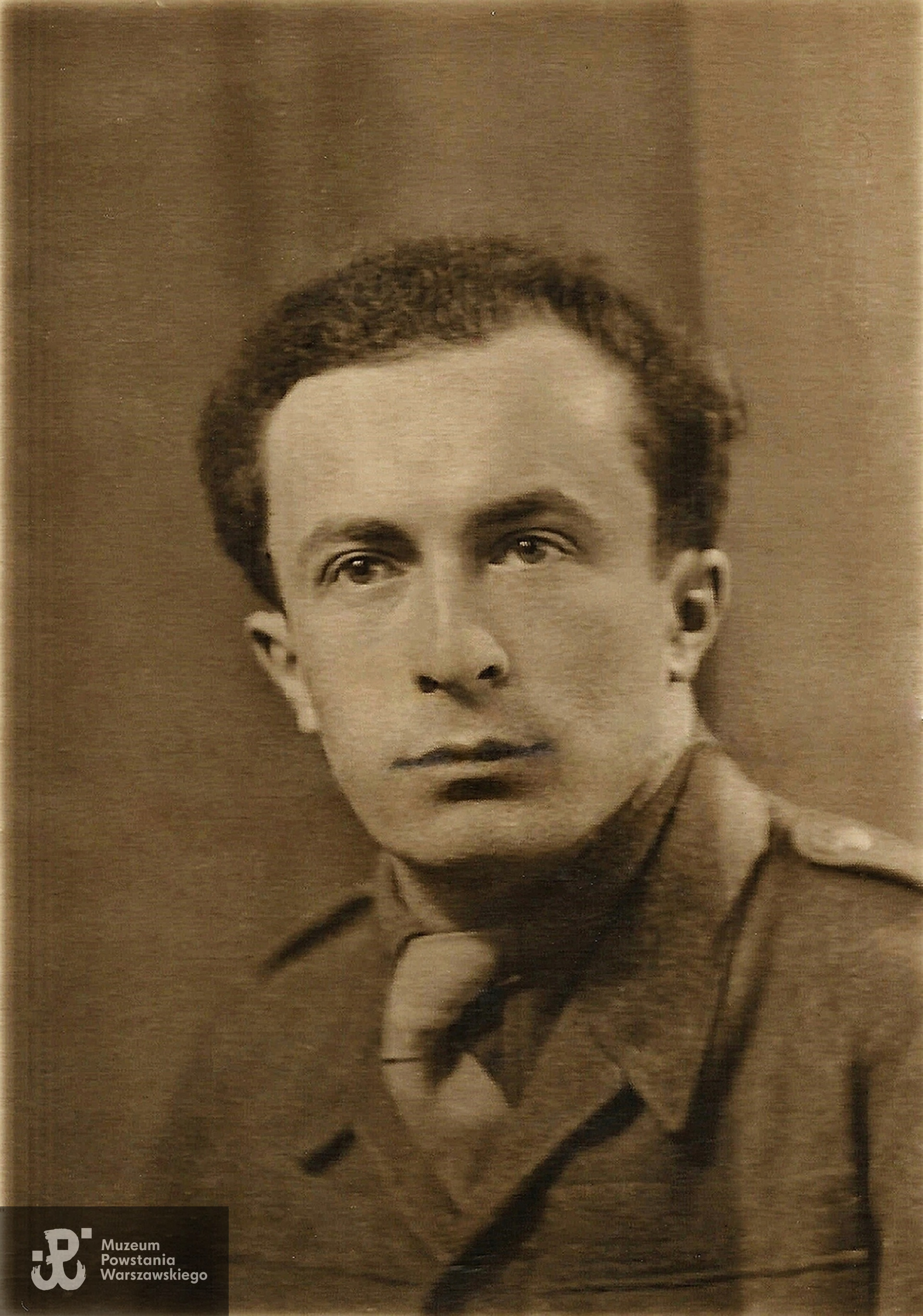 Włodzimierz Leszek Grandowicz w mundurze PSZ. Fot. z archiwum rodzinnego udostępniła p. Regina Grandowicz, bratowa.