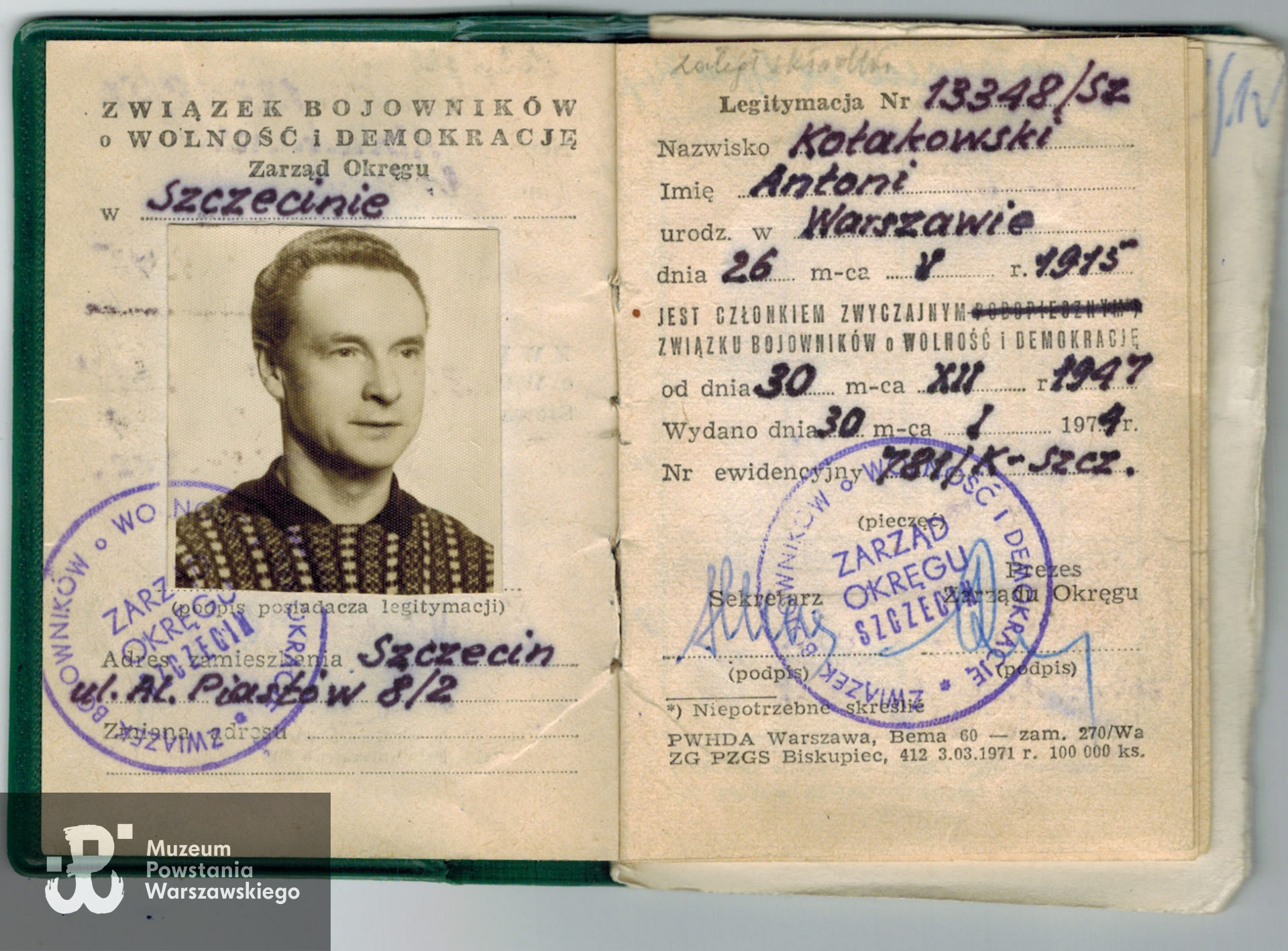 Fot. z archiwum rodzinnego Igora Niewiadomskiego