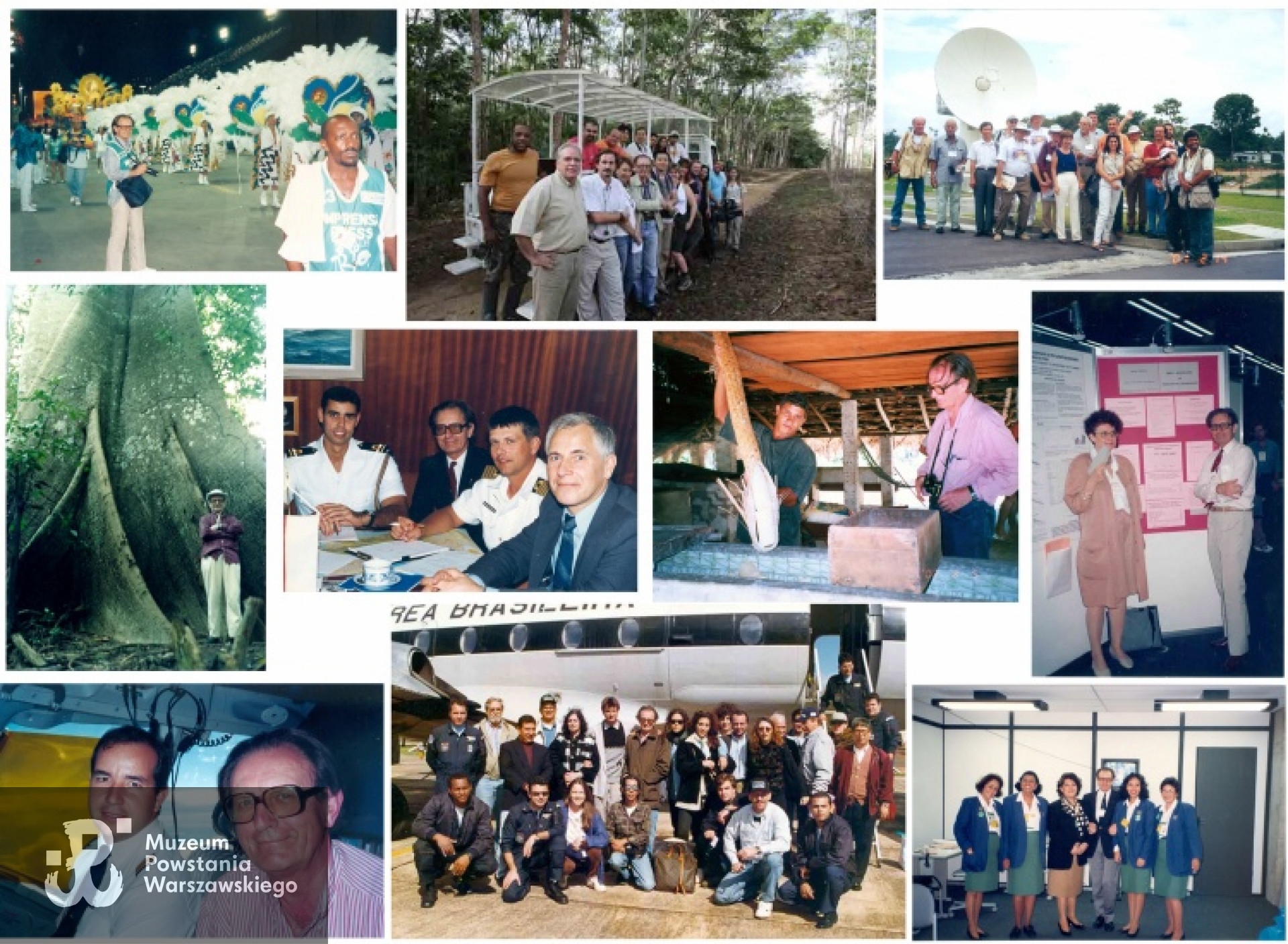 Krzysztof Głuchowski jako reporter. Z archiwum rodzinnego Krzysztofa Głuchowskiego.