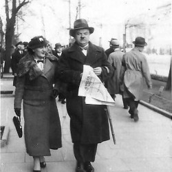 Rok 1935 - rodzice, Matylda i Zygmunt Wawrzyńscy