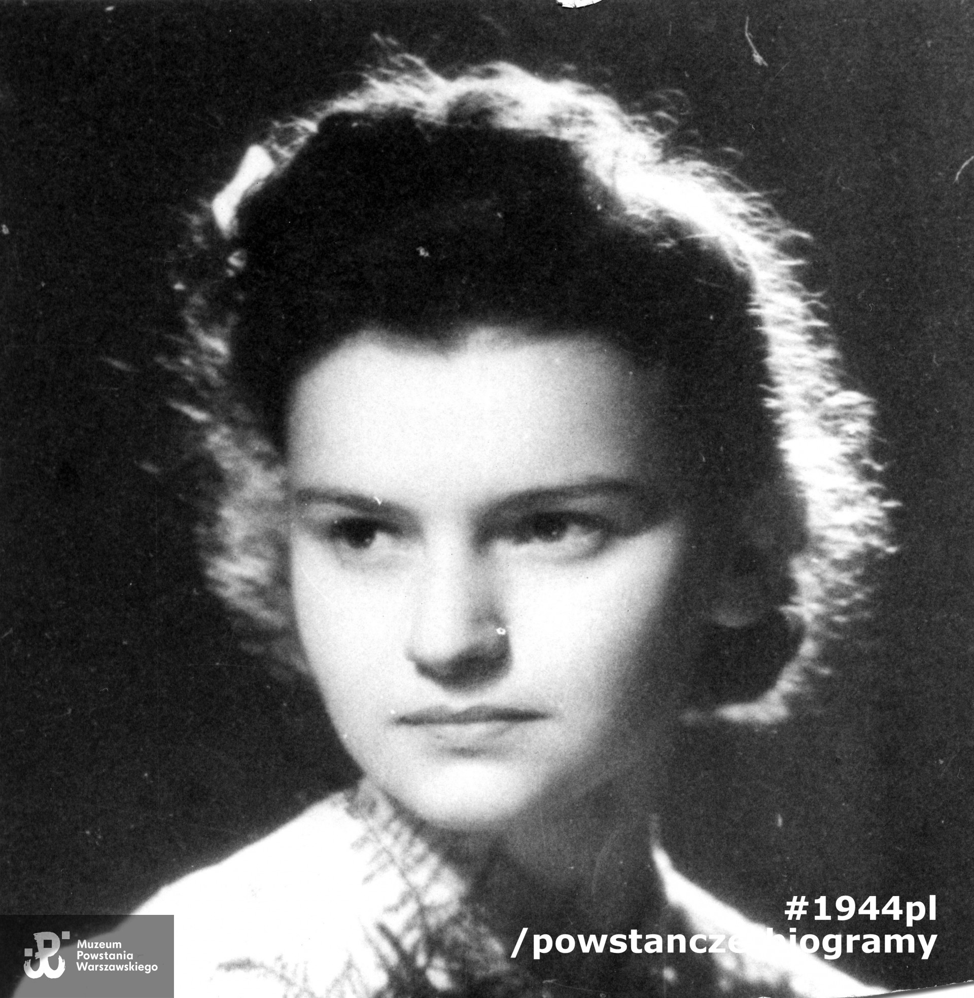 Maria Bryner - Milbrandt ps. "Marysia". Fot. materiały do Słownika Uczestników PW - zbiór WIEPW
