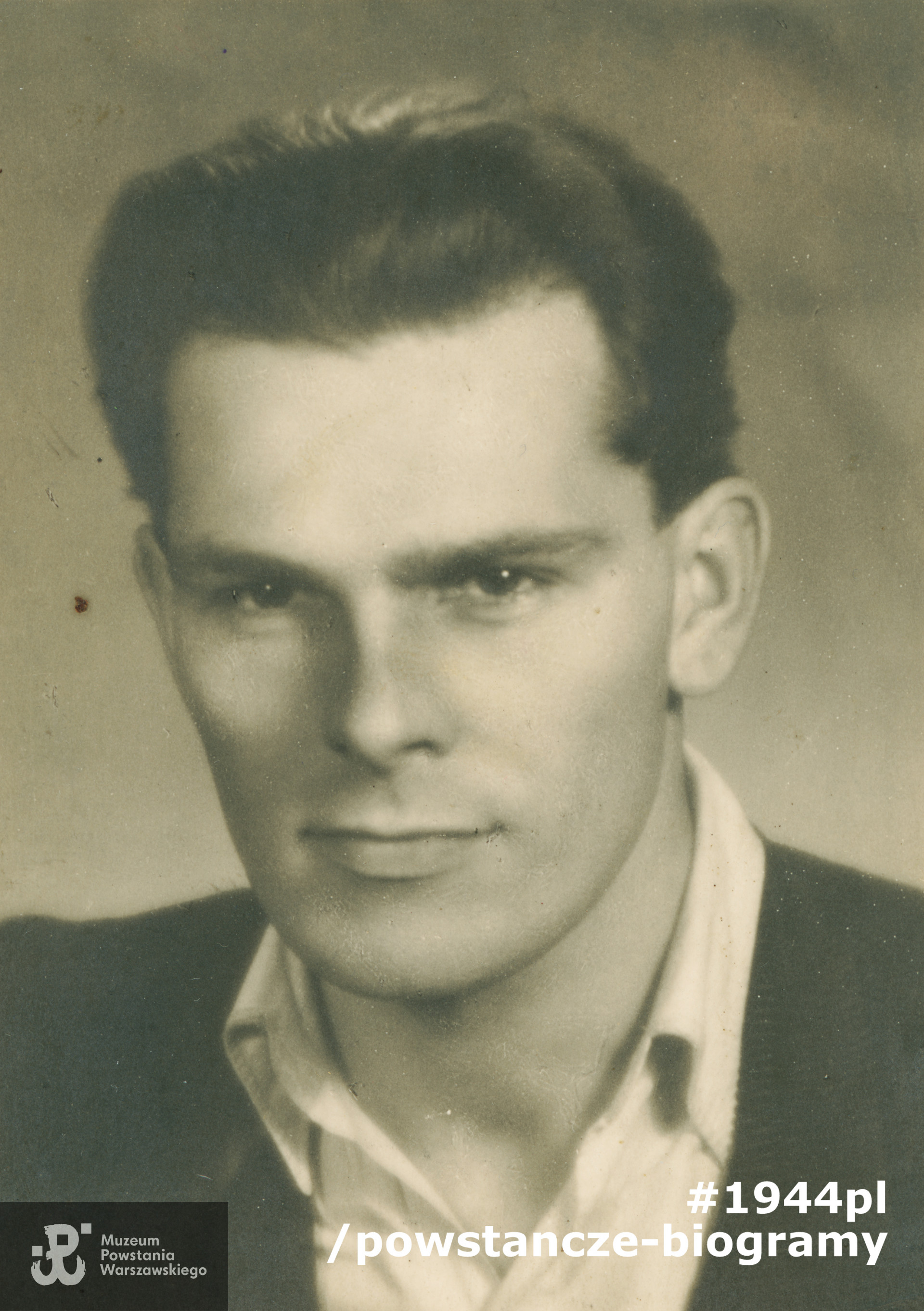  Władysław Strumiłło "Krakowiak" - na zdjęciu w roku 1955. Fot. z archiwum rodzinnego udostępniła córka, p. Ewa Jaxa