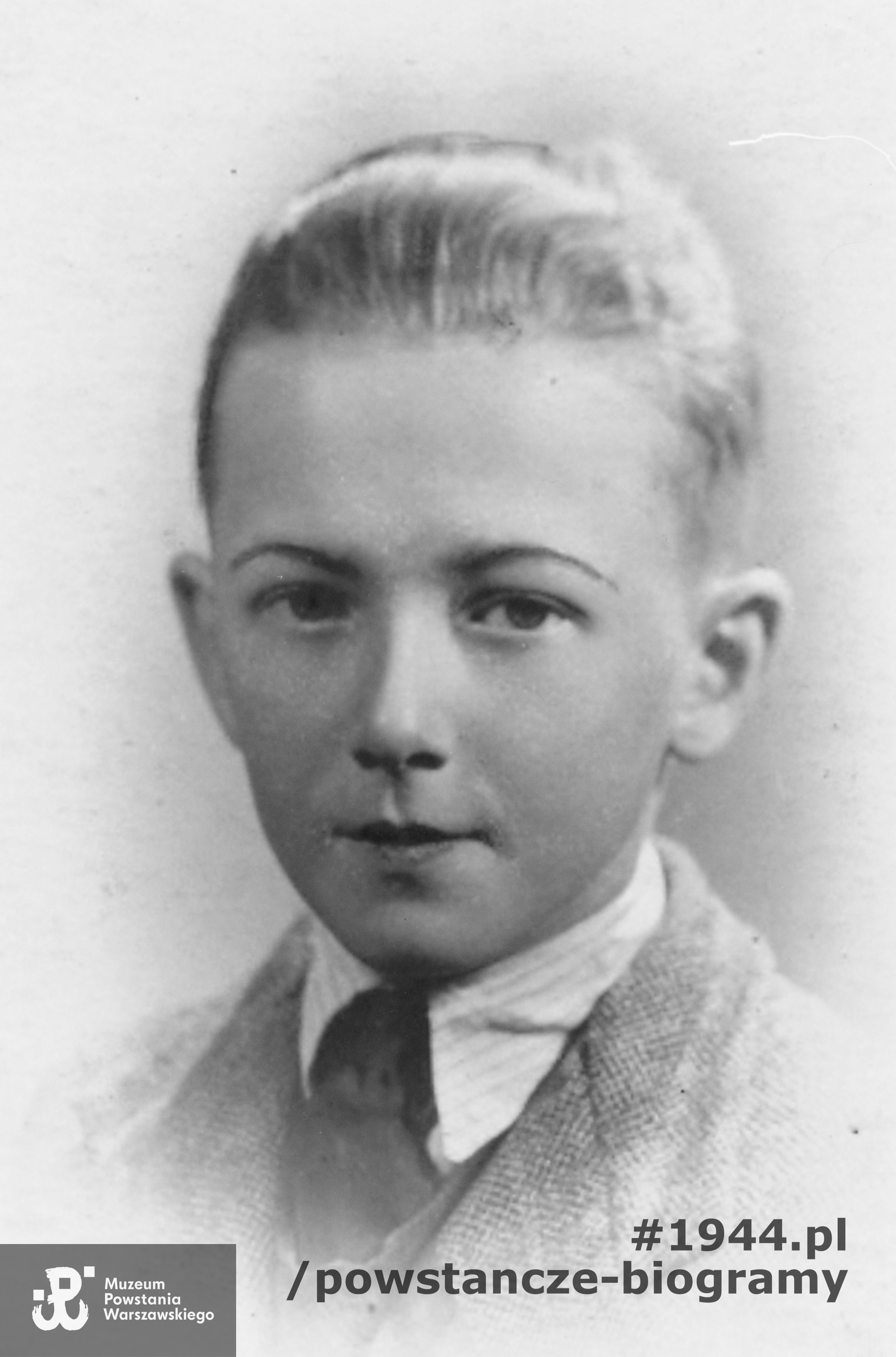 st. strz. Stanisław Starowieyski-Biberstein "Rak" (1927-1959). Fot. z archiwum rodzinnego brata, p. Andrzeja Starowieyskiego