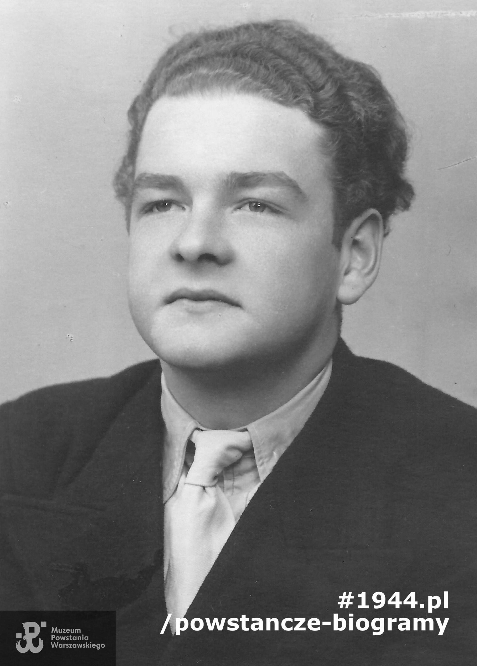 Andrzej Kruk-Strzelecki. Zdjęcie z archiwum rodzinnego Anny Danuty Przytuły z domu Kruk-Strzeleckiej