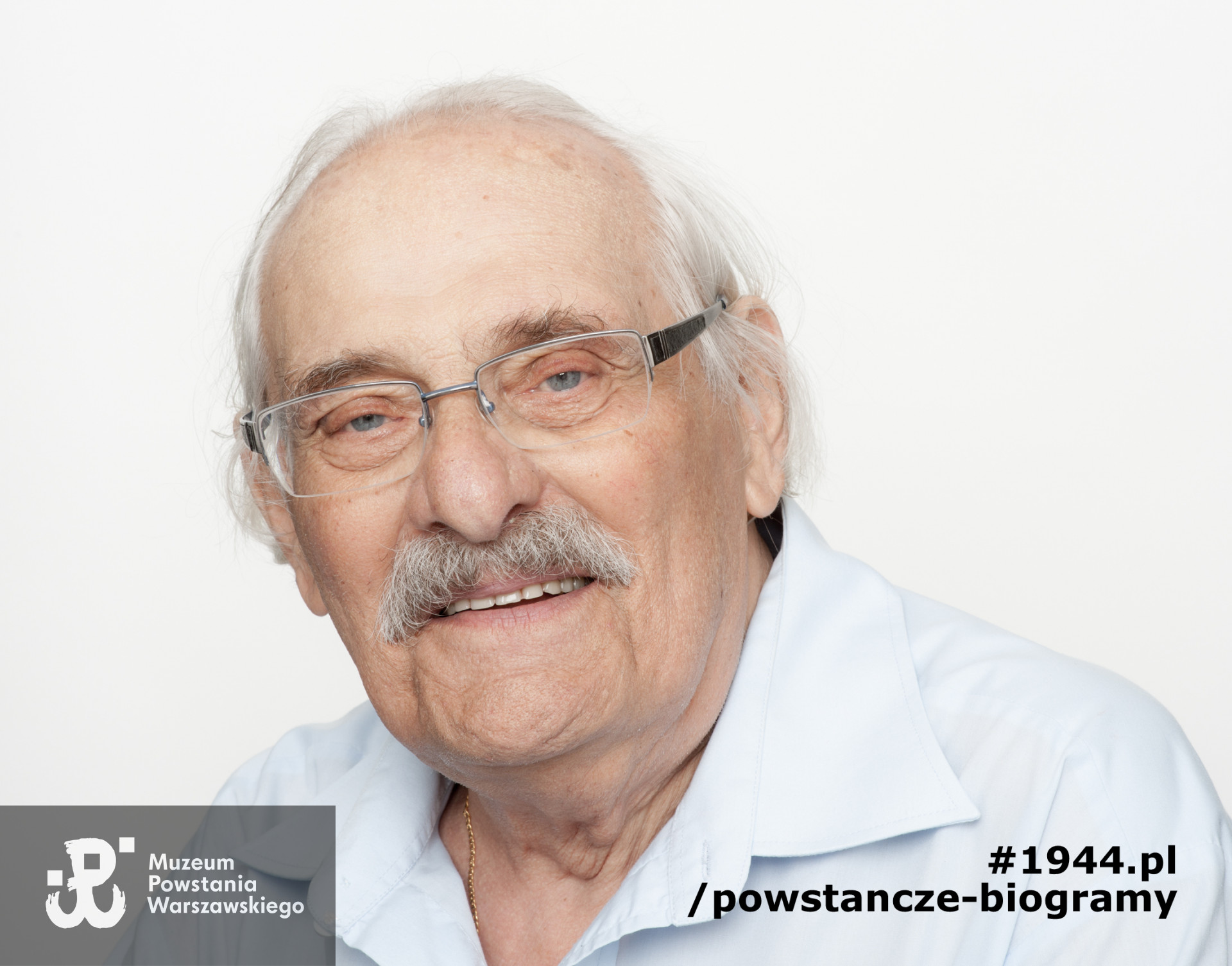 Zdjęcie z serii portretów Powstańców Warszawskich w ramach projektu "1944/70/2014" realizowanego przez grupę WWPHOTO dla uczczenia 70. rocznicy wybuchu Powstania Warszawskiego. Muzeum Powstania Warszawskiego, 22.07-04.08 2013.