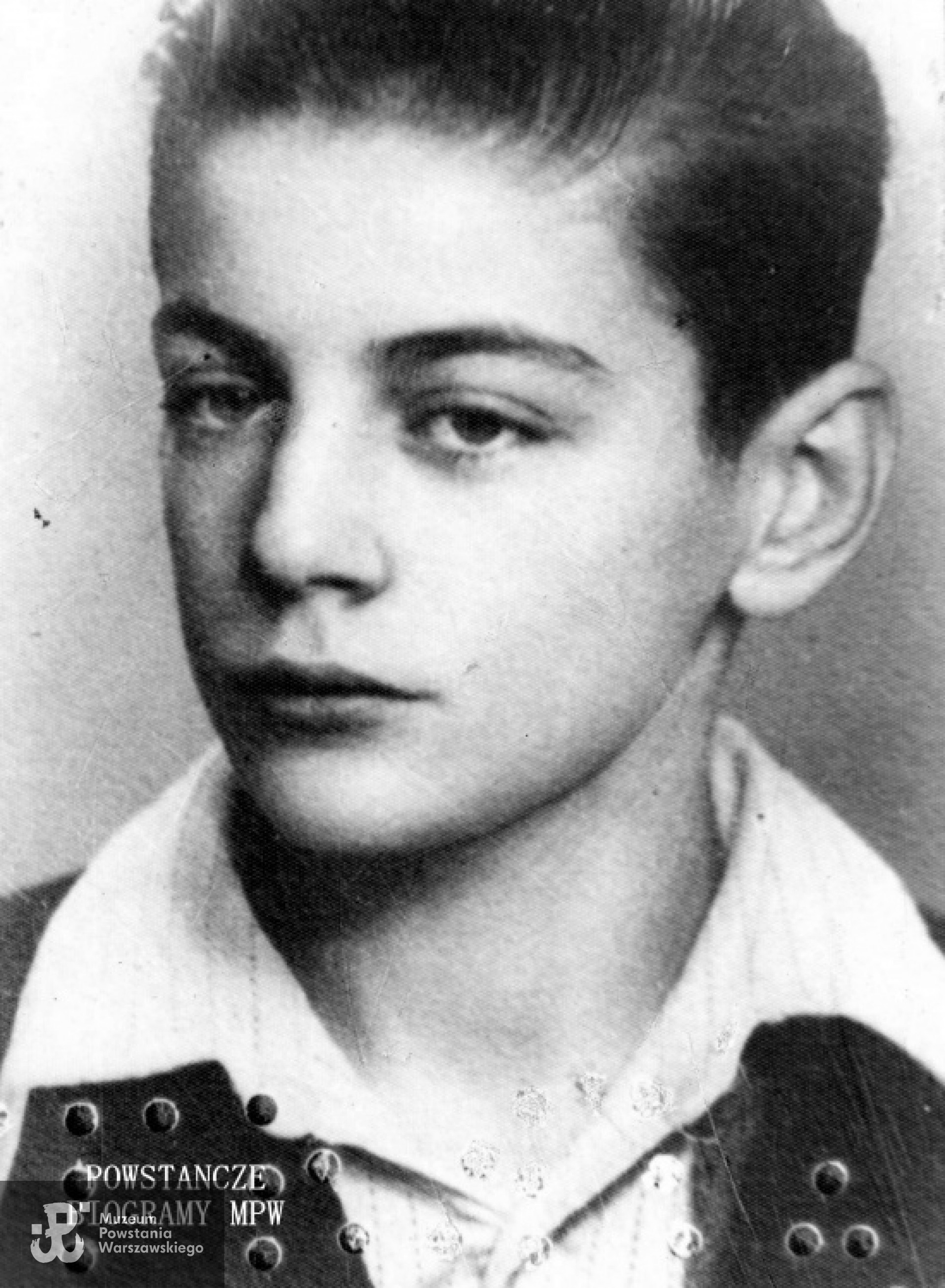 16-letni Zbigniew Sztark ps. "Zbyszek" (1926-1944). Fot. archiwum rodzinne
