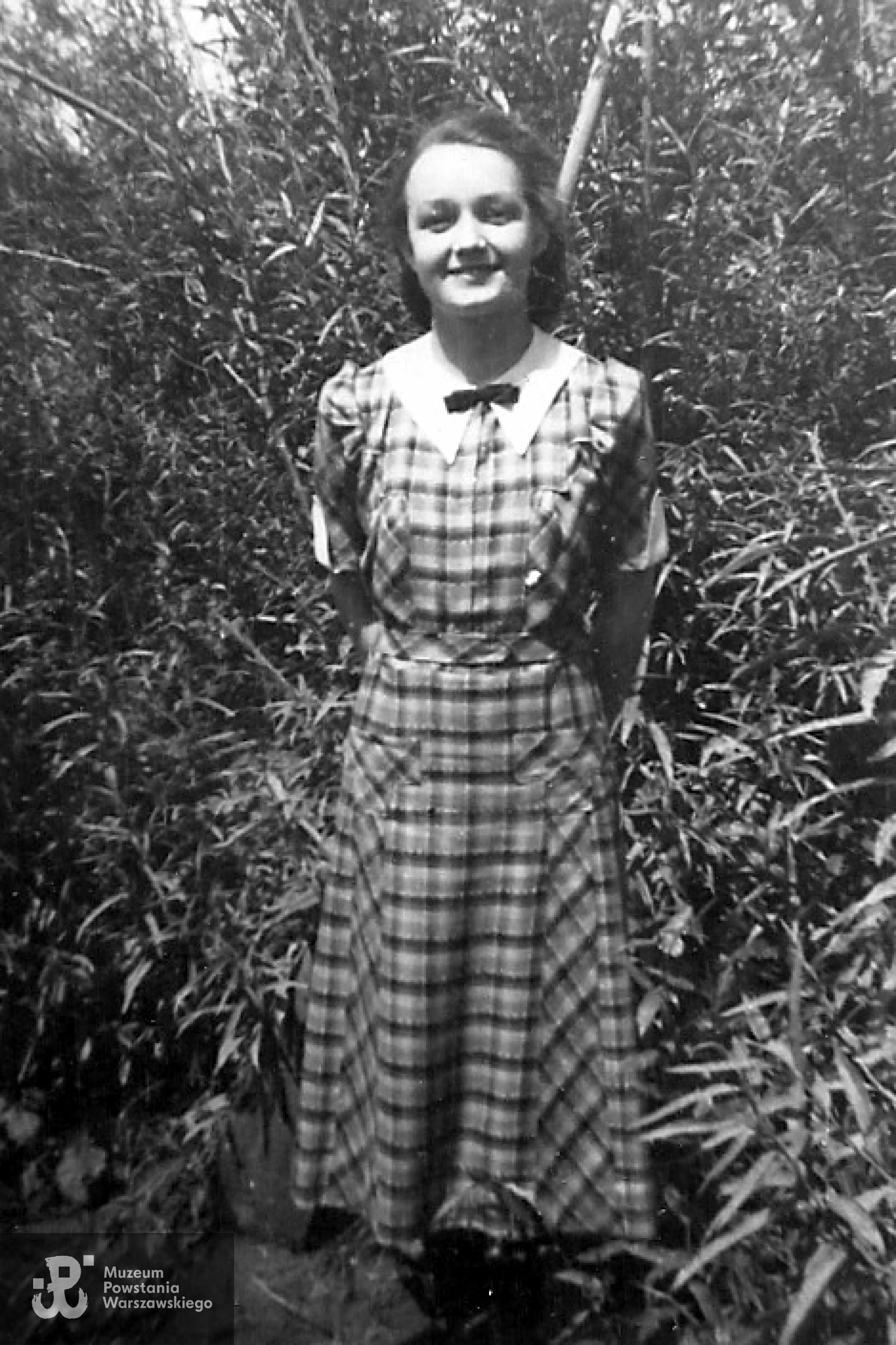 Krystyna Wyganowska. Fotografia wykonana przed 1939 r. Ze zbiorów rodzinnych p. Urszuli Juhanowicz.