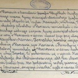 Wpis w księgach Parafii Wszystkich Świętych w Warszawie dotyczący zgonu Mieczysława Fornalskiego ps. 
