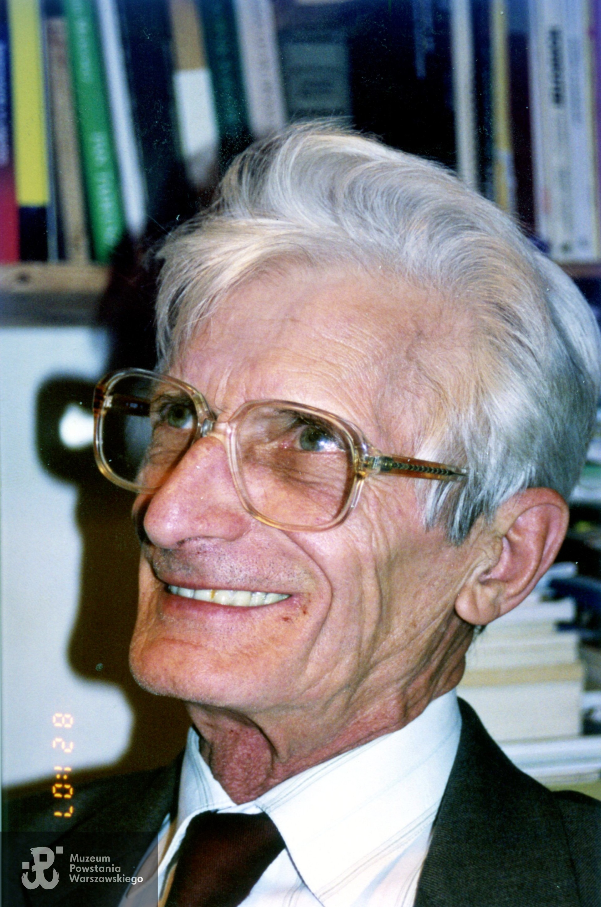  Fotografia powojenna, 2001.  Skan udostępnił p. Wiesiek Drzewiecki, syn Powstańca