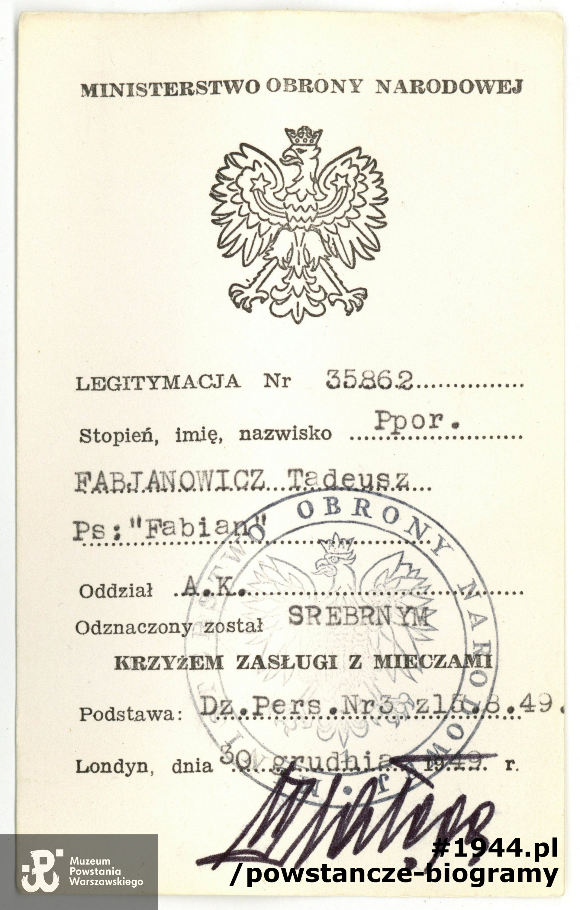 Ze zbiorów Muzeum Powstania Warszawskiego, sygn. P/7926/14