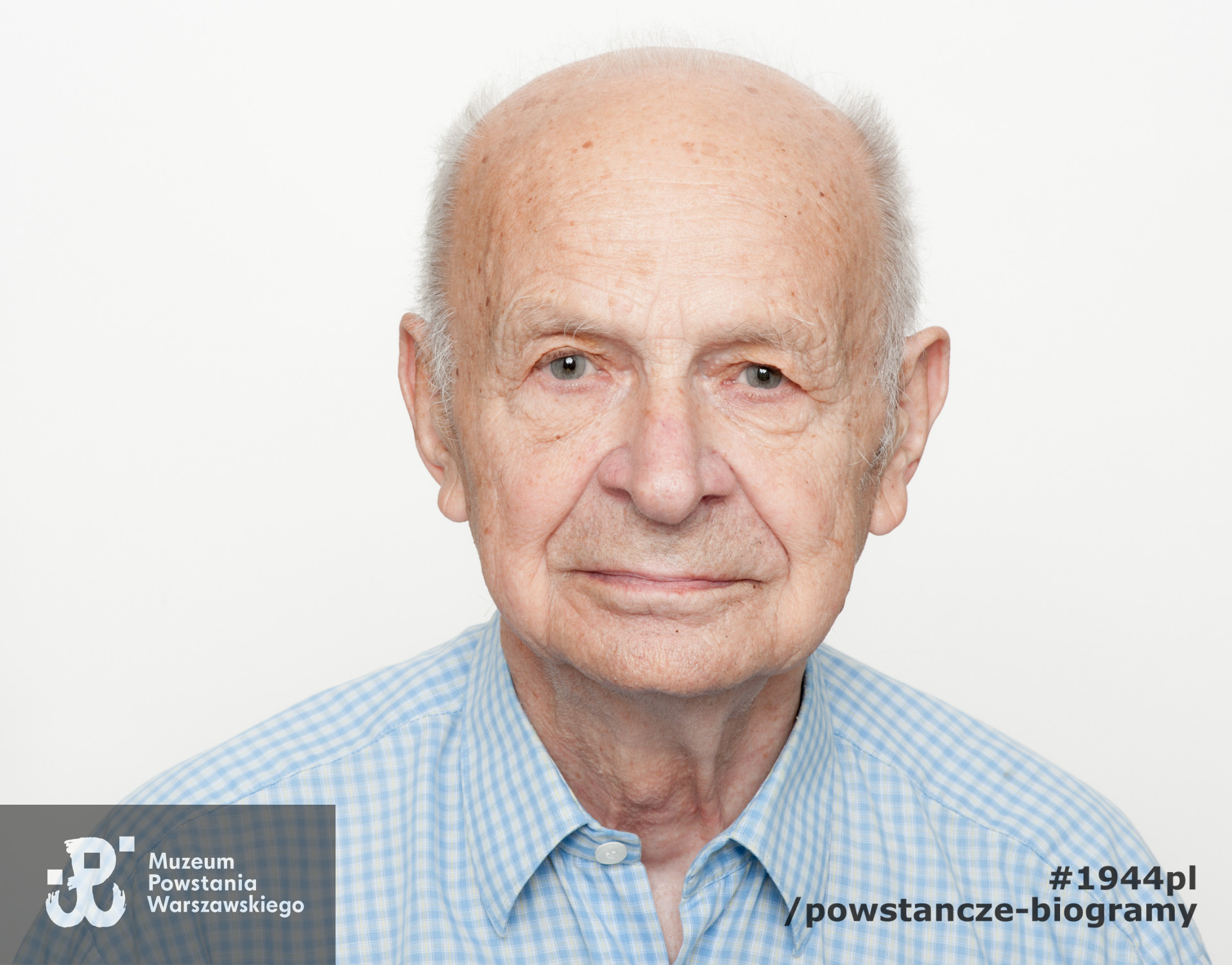 Zdjęcie z serii portretów Powstańców Warszawskich wykonanych w ramach projektu "1944/70/2014" realizowanego przez grupę WWPHOTO dla uczczenia 70. rocznicy wybuchu Powstania Warszawskiego. Muzeum Powstania Warszawskiego, 22.07-04.08 2013.