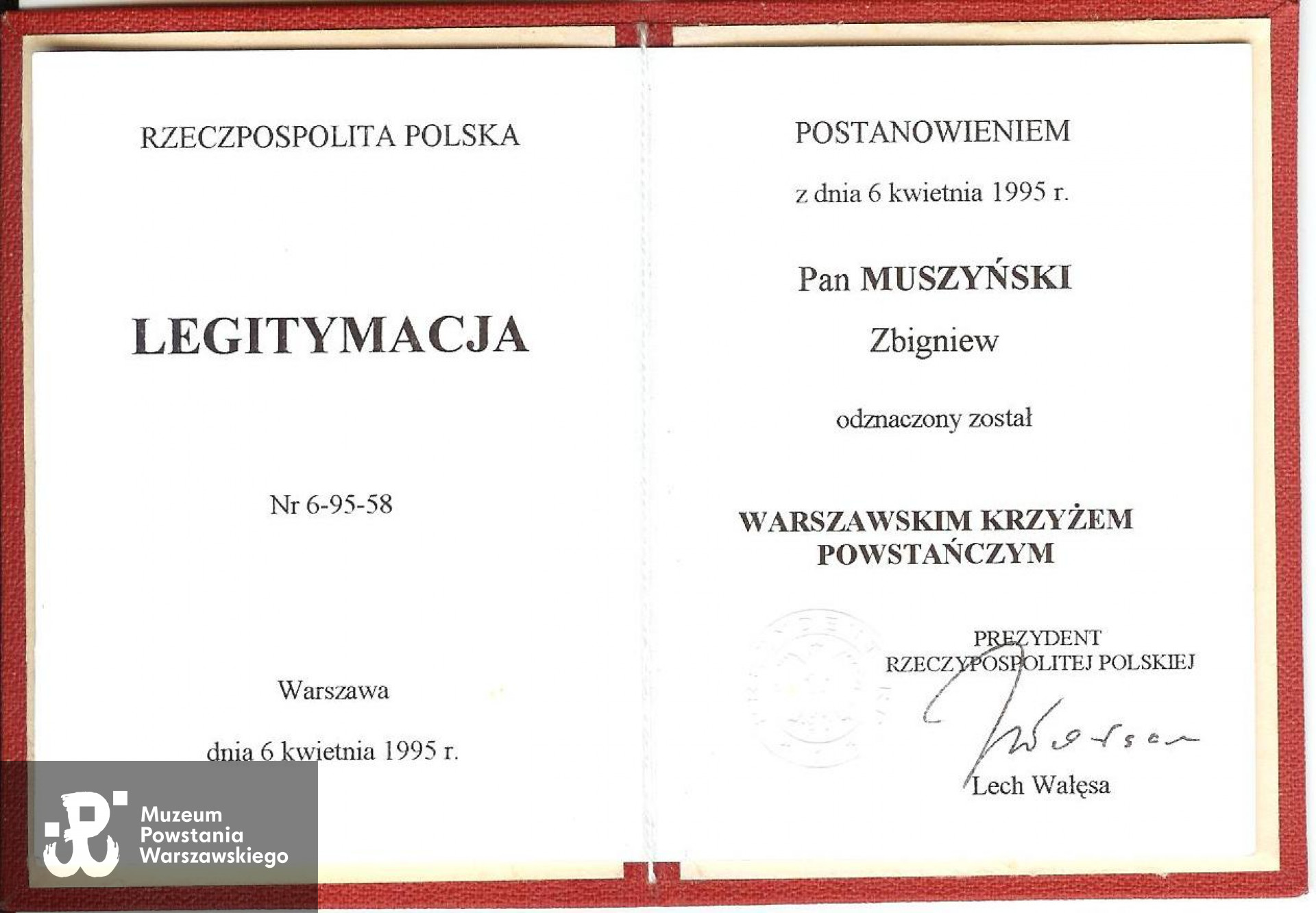 Z archiwum p. Zbigniewa Muszyńskiego