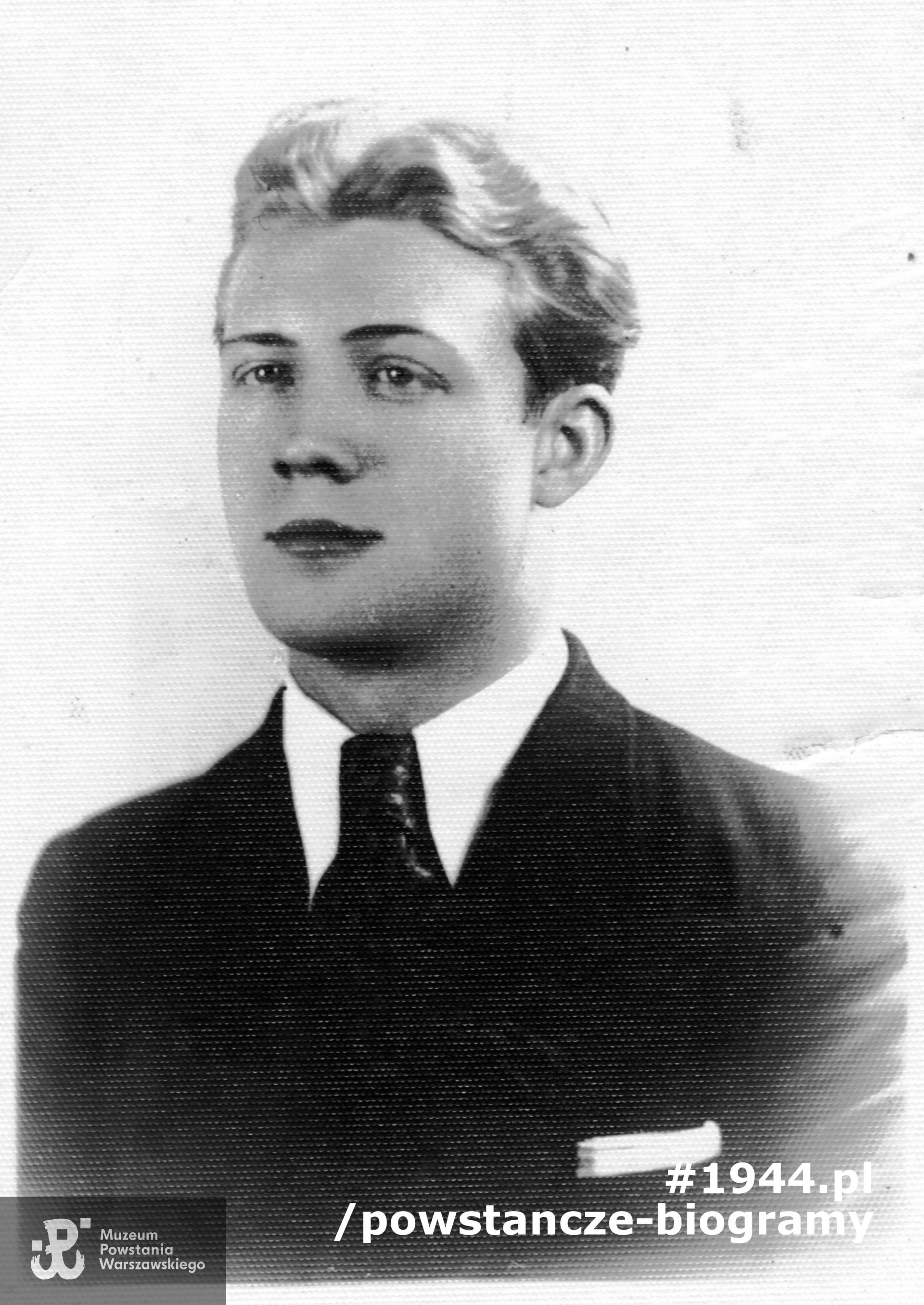 Józef Franciszek Kuciak ps. "Rower" (1916-1983). Fot. z archiwum rodzinnego udostępniła p. Iwona Ewa Kirejczyk 