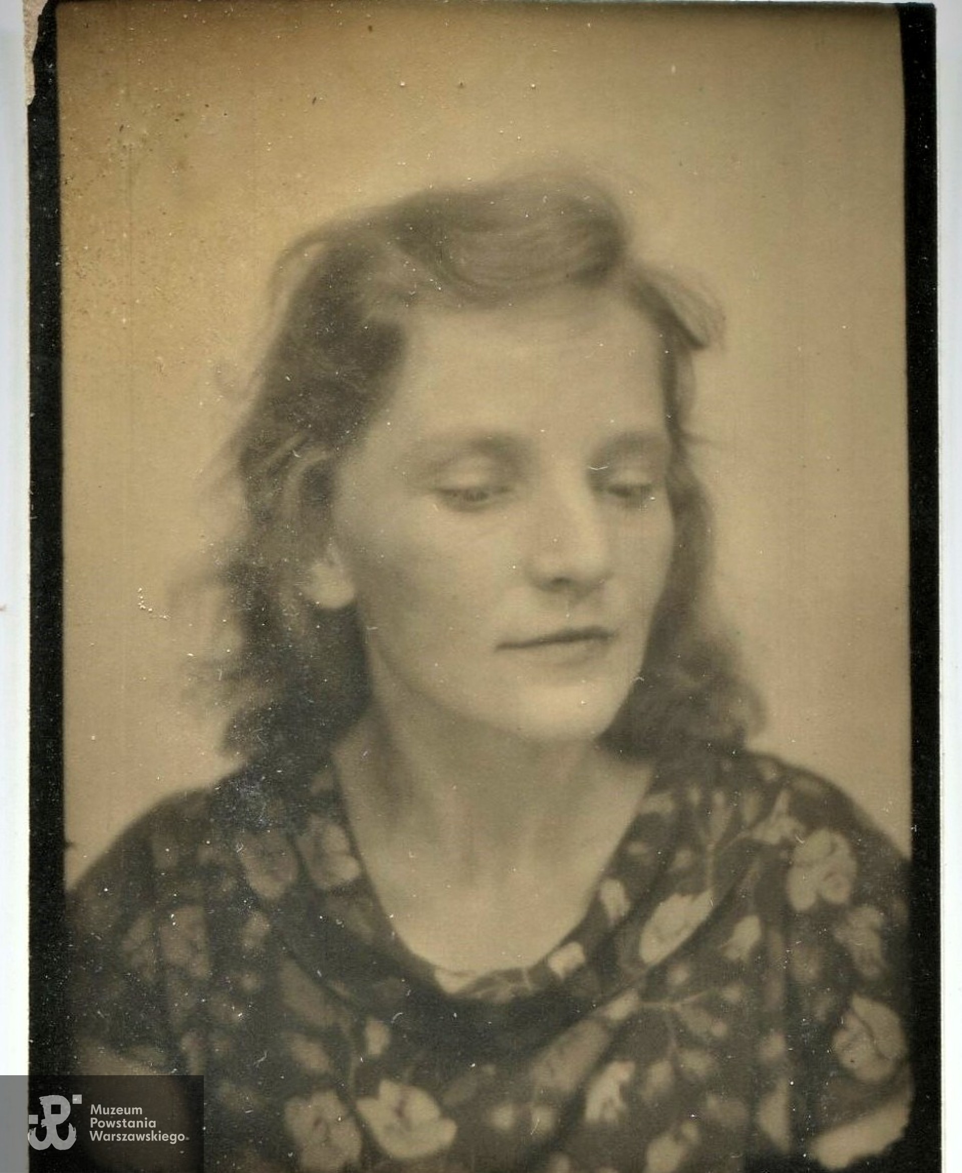 Krystyna Ossowska. Fot. ze zbiorów rodzinnych p. Krystyny Ossowskiej-Cypryk. Skany wykonano w Dziale Kombatanta MPW